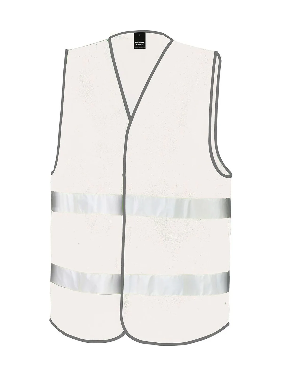 Core Enhanced Visibility Vest — White
