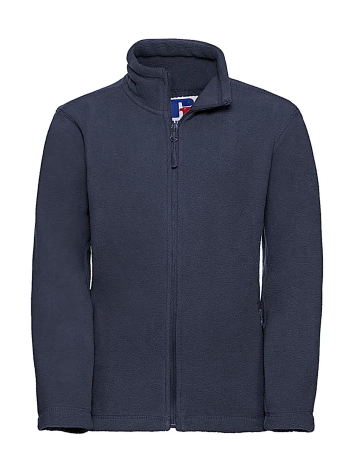 Children’s Full Zip Outdoor Fleece — French Navy