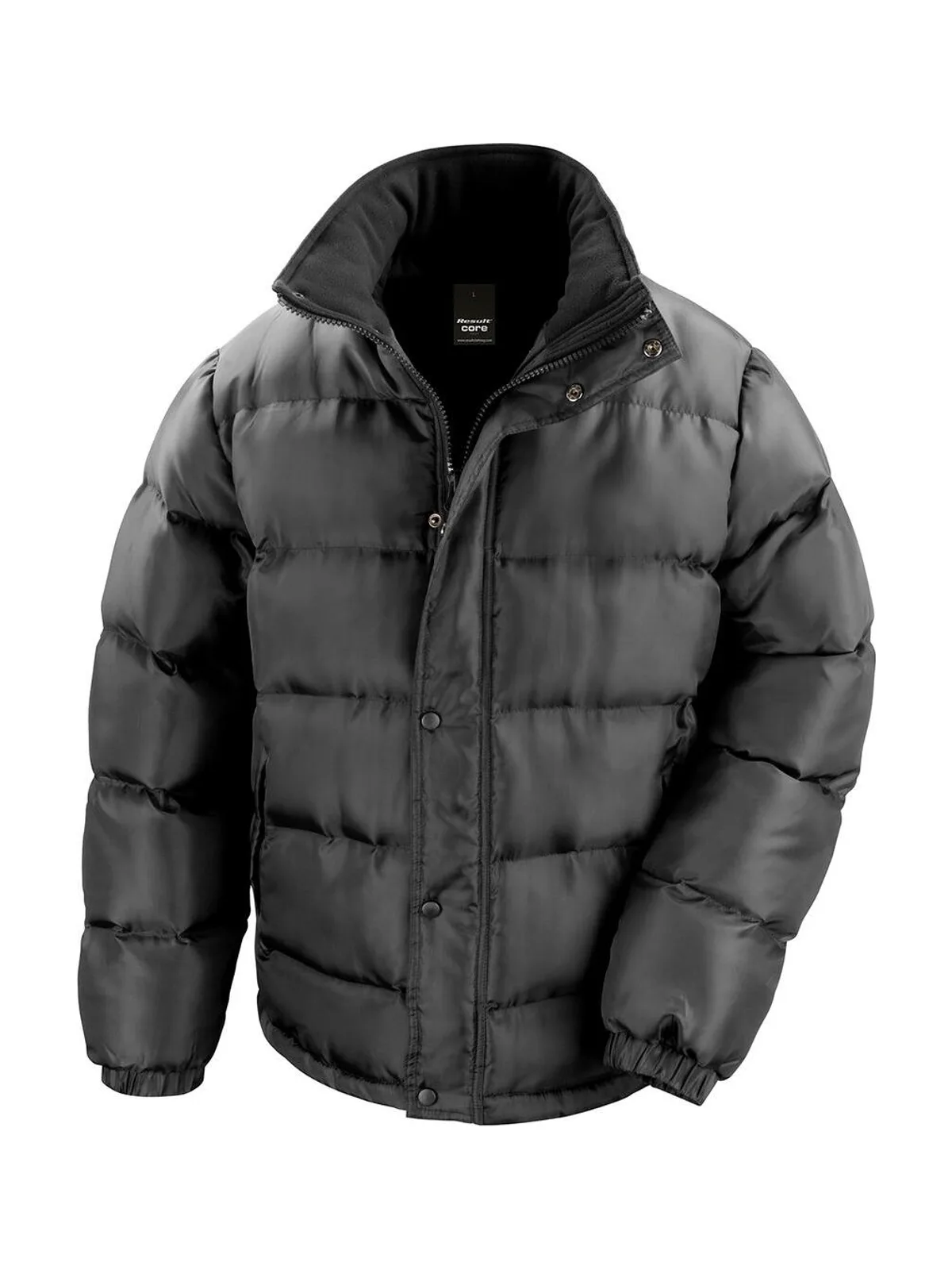Nova Lux Padded Jacket — Black