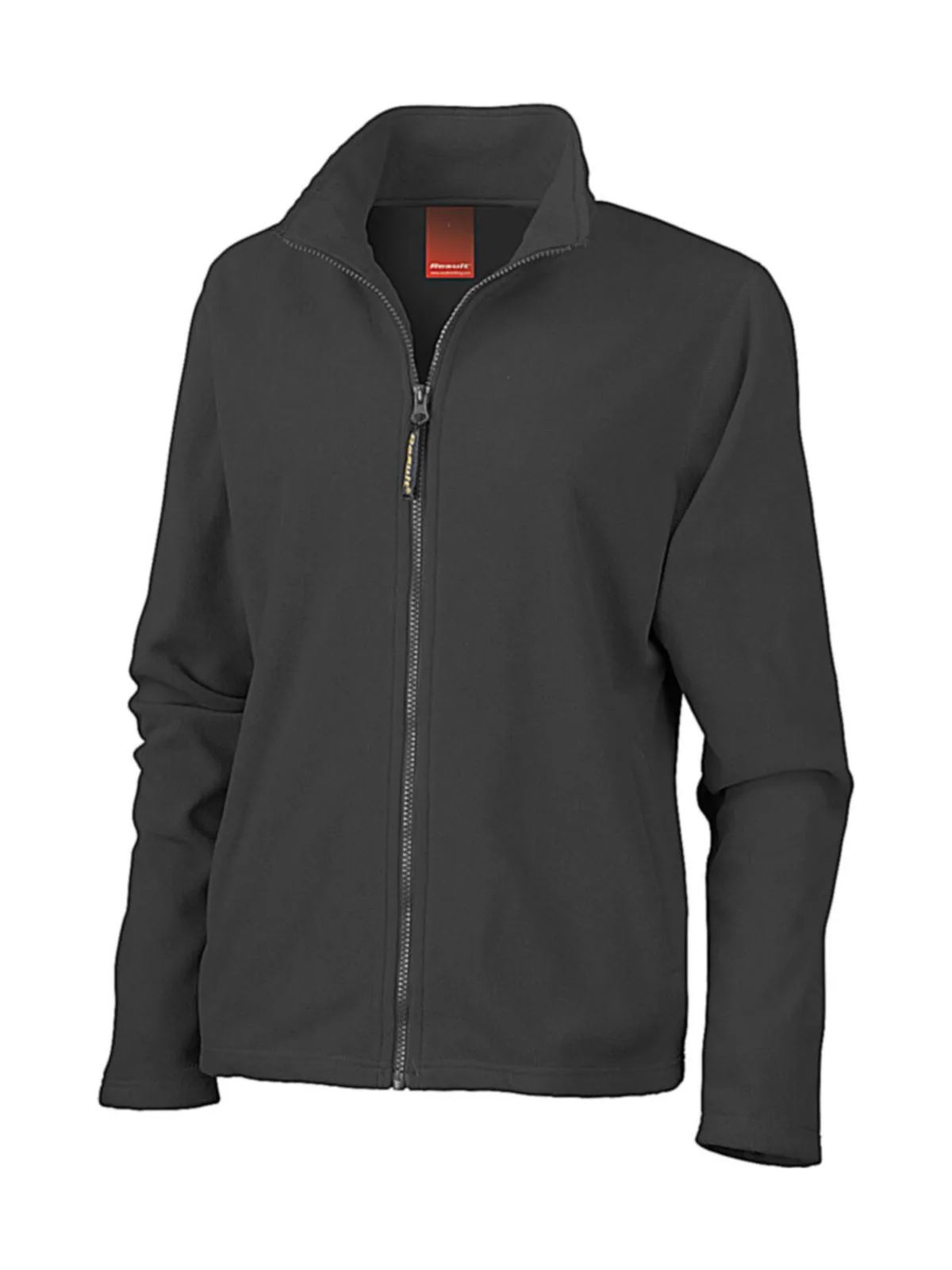 Ladies Horizon High Grade Microfleece Jacket — Black