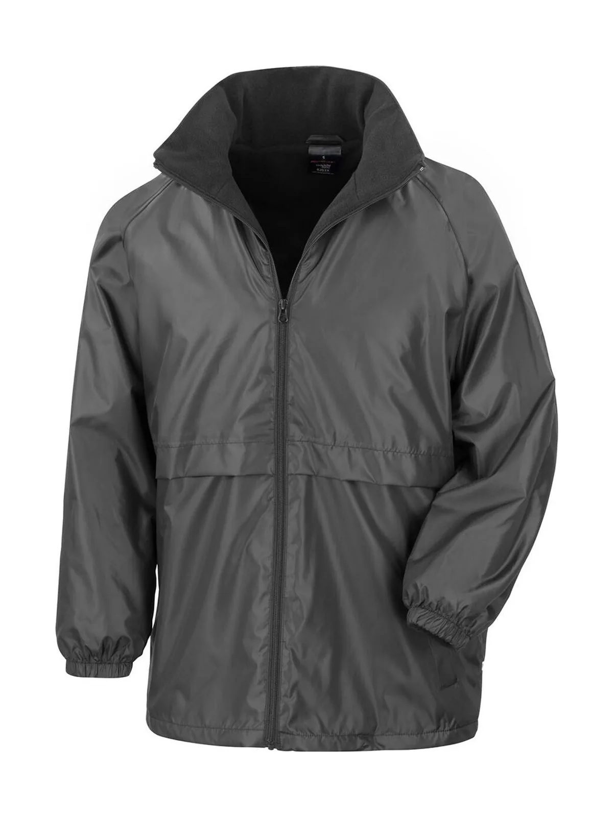 Microfleece Lined Jacket — Black