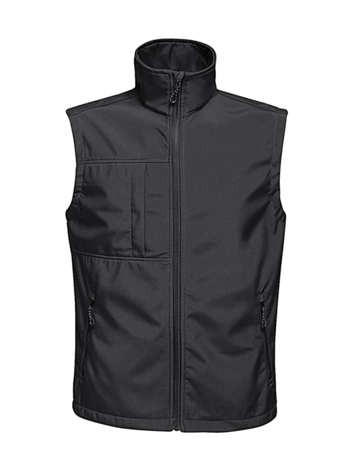 Octagon II Printable Bodywarmer — Black/Black