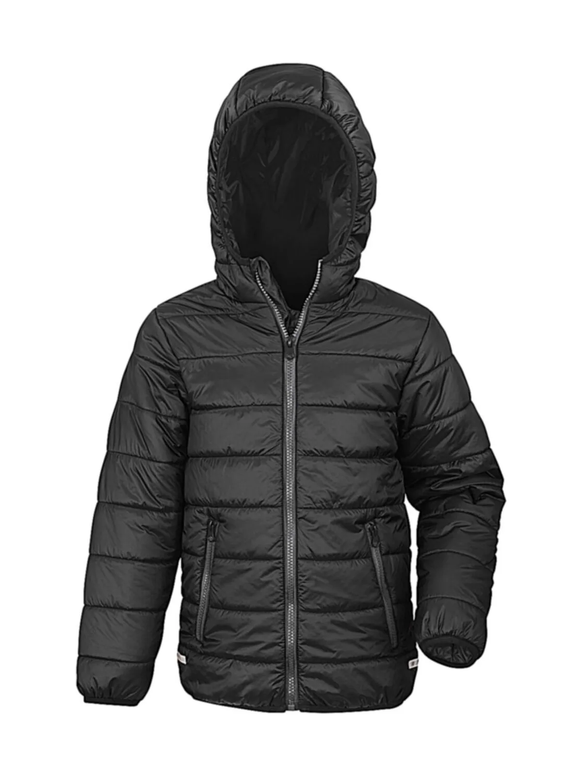 Junior/Youth Soft Padded Jacket — Black