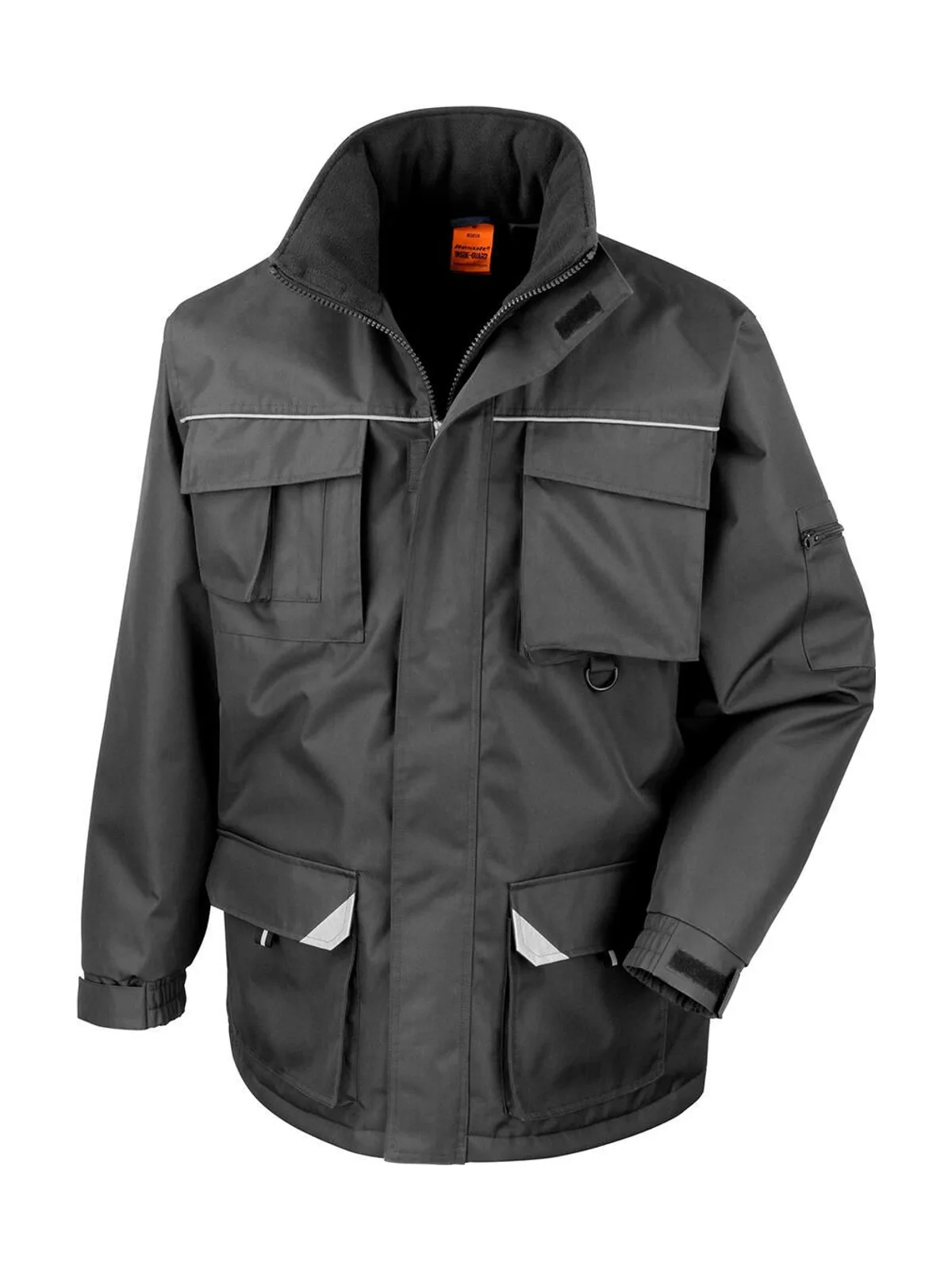 Work-Guard Sabre Long Coat — customisable Jackets & outerwear by Result