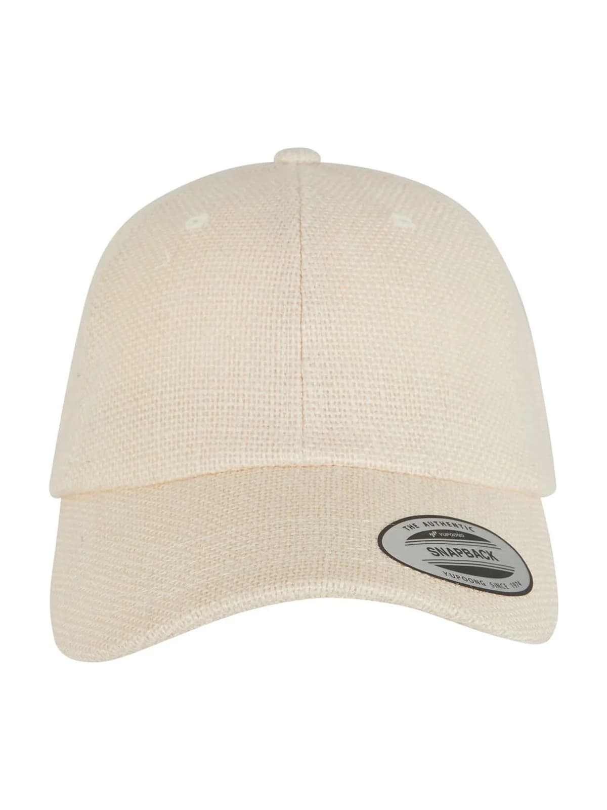 Dad Jute Cap — Offwhite