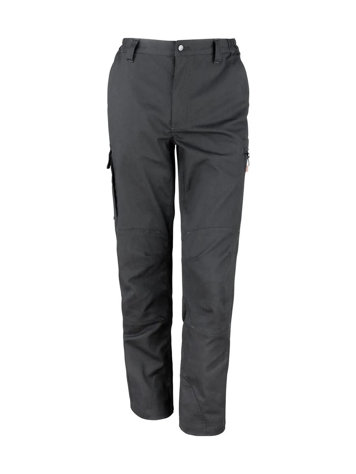 Work Guard Stretch Trousers Long — Black