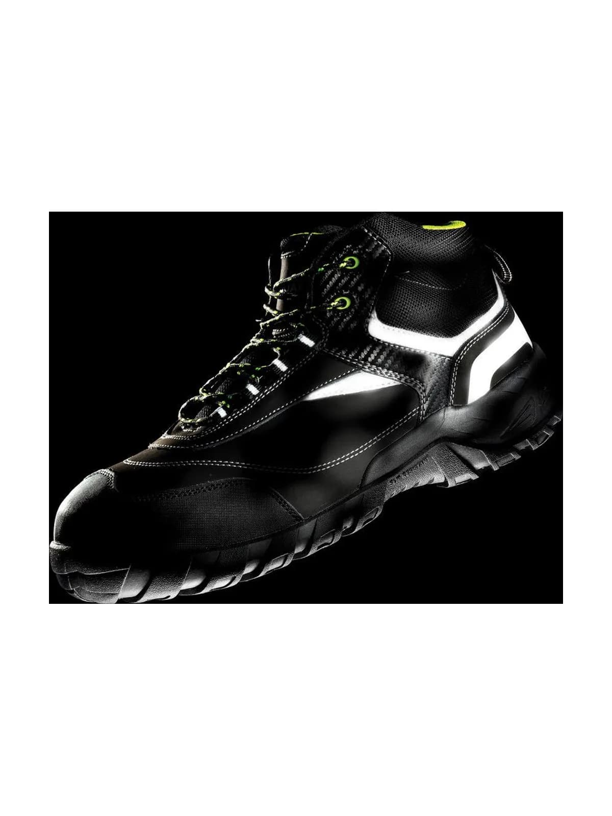 Blackwatch Safety Boot — Black/Silver