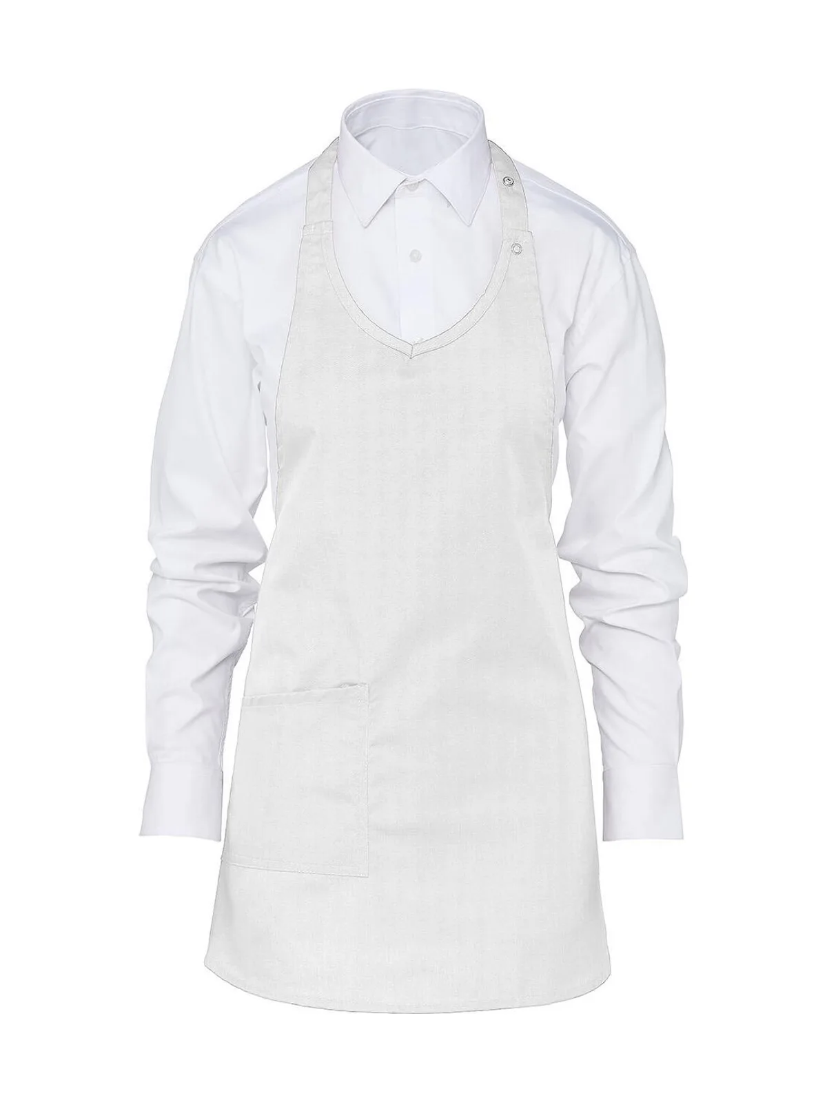 BERN Women’s Bib Apron — White