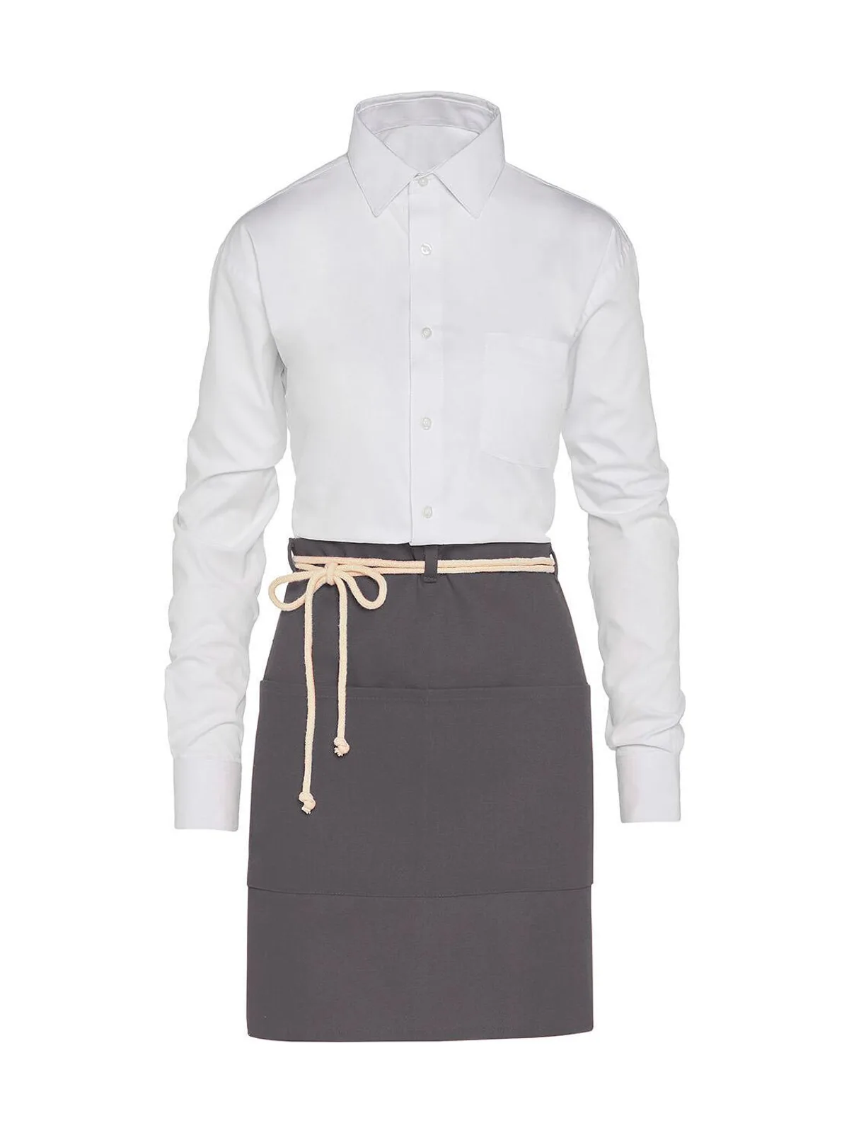 CORSICA - Cord Bistro Apron with Pocket