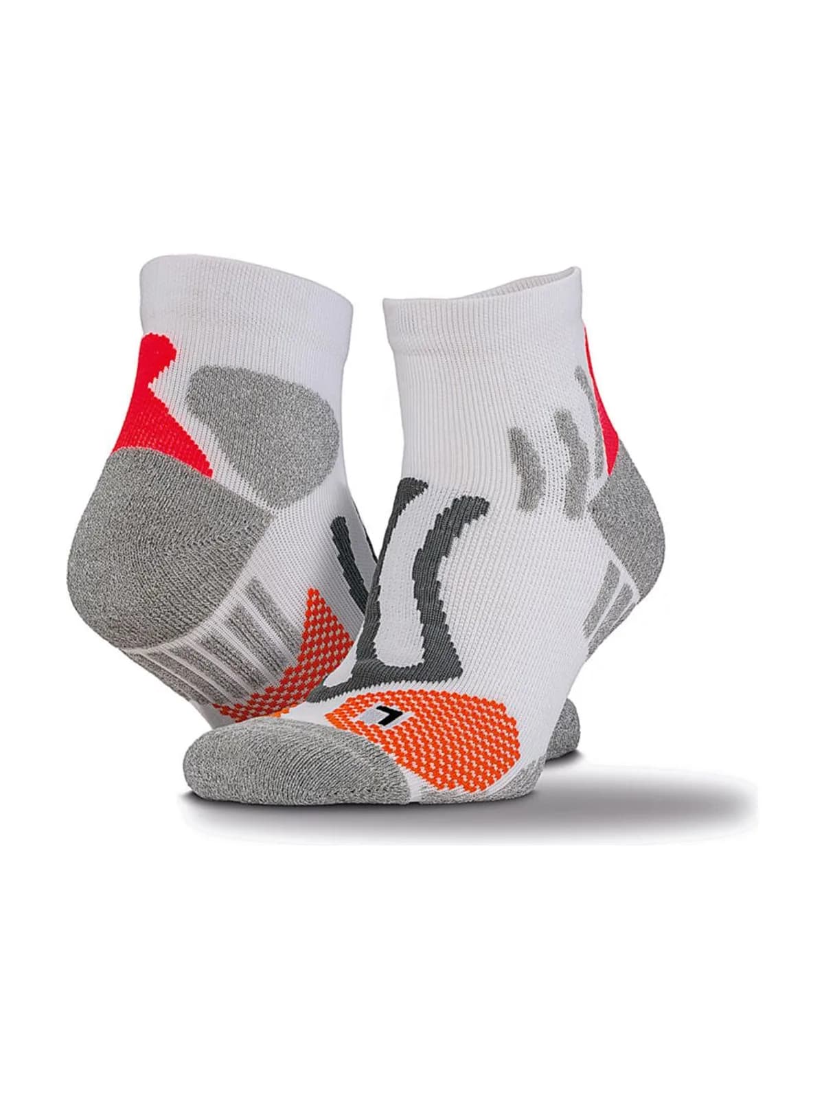 Technical Compression Sports Socks — White