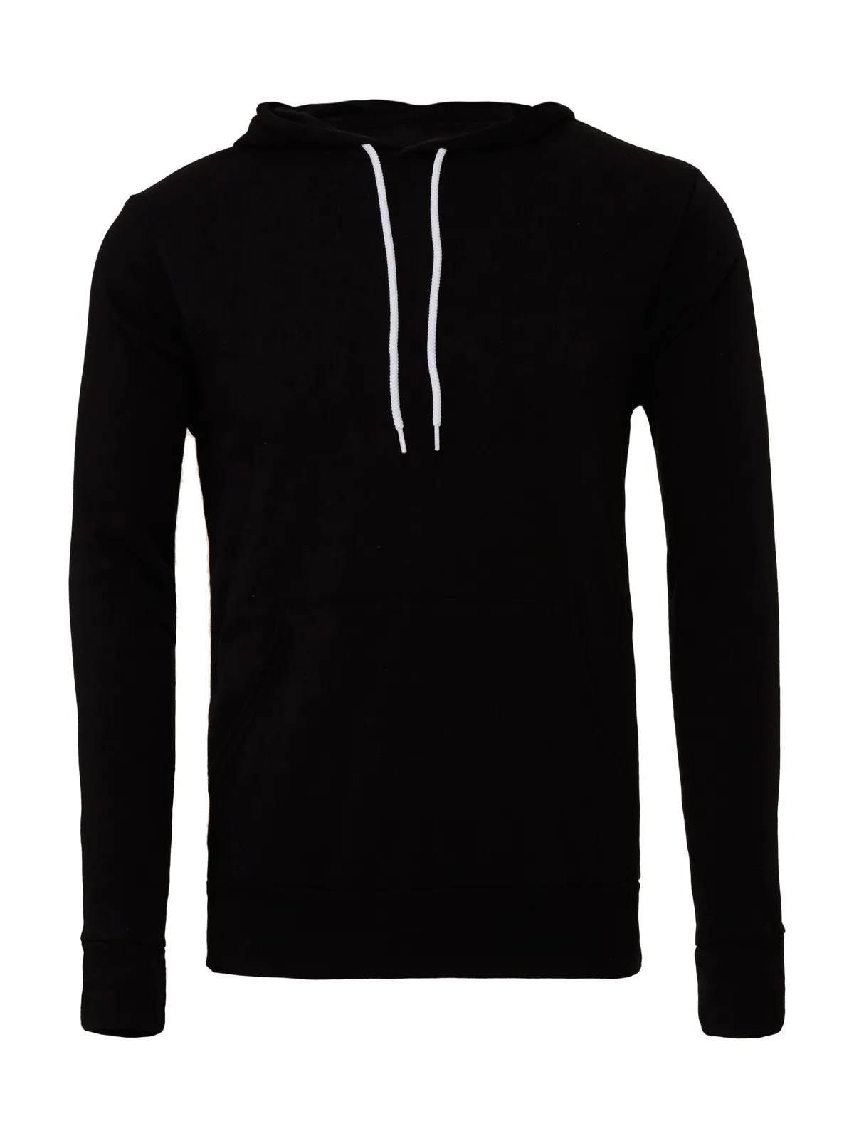 Unisex Fleece Pullover Hoodie — BLACK