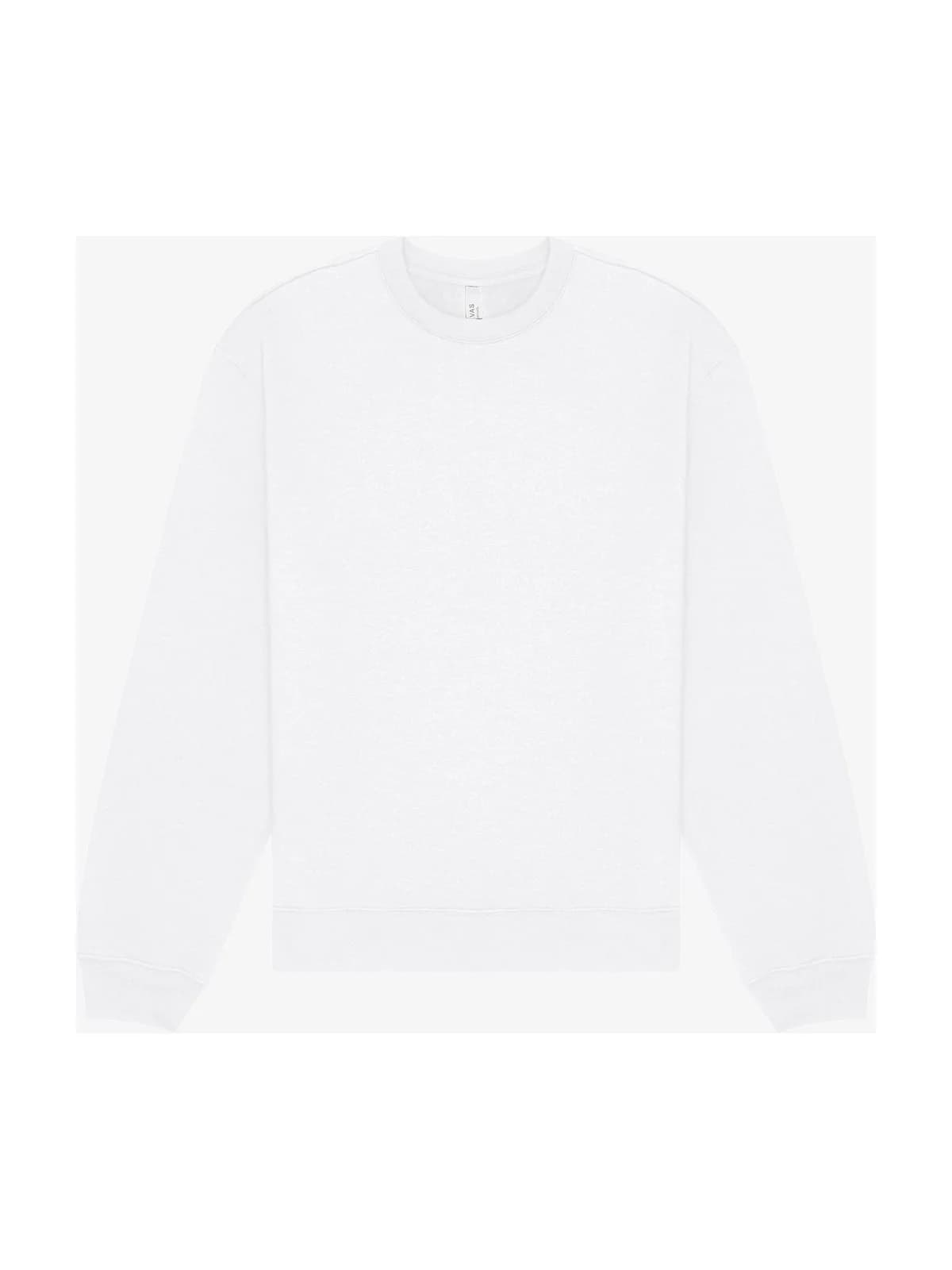 Unisex Crewneck Heavy Sweatshirt — WHITE