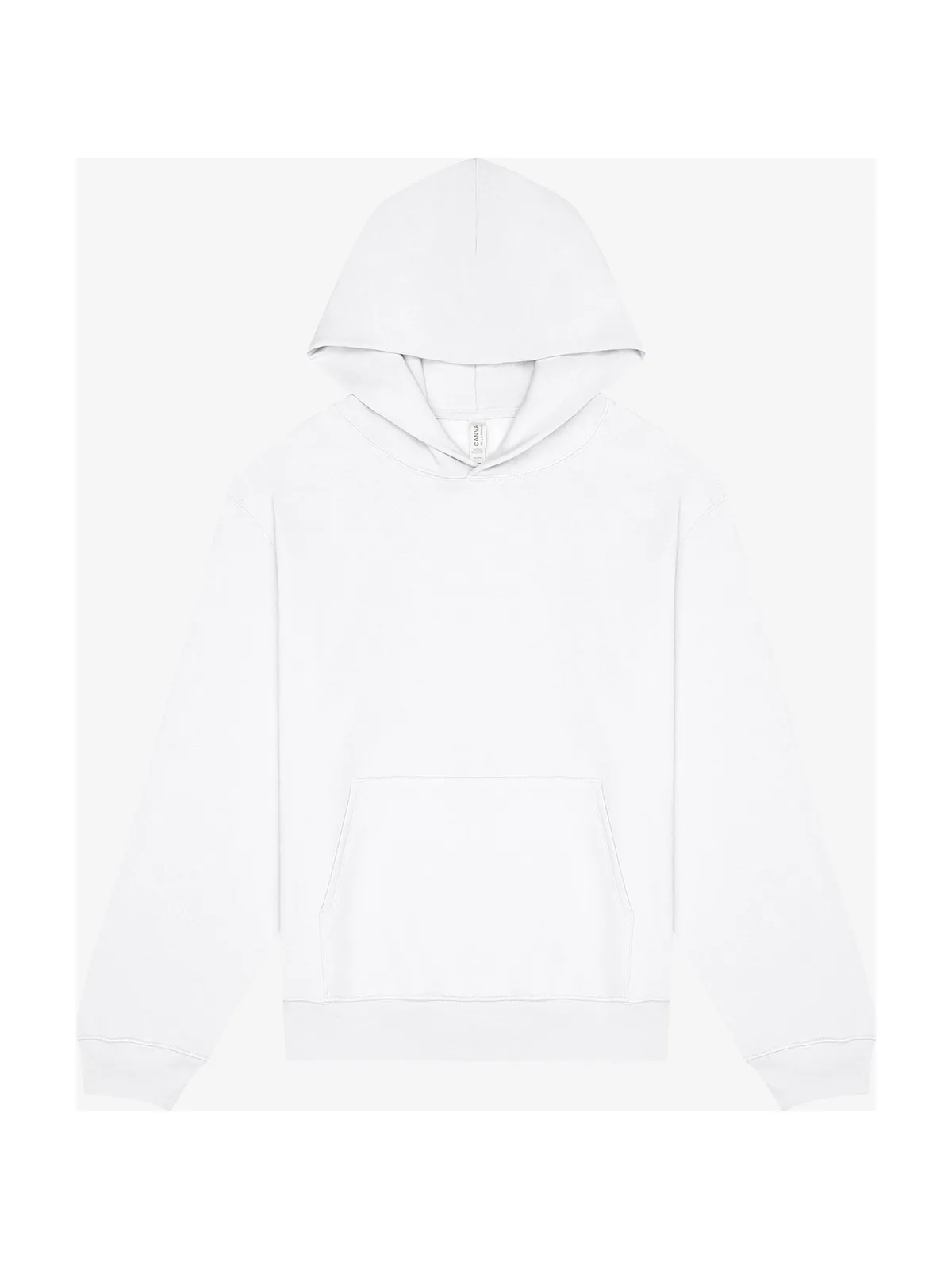 Unisex Heavy Pullover Hoodie — WHITE