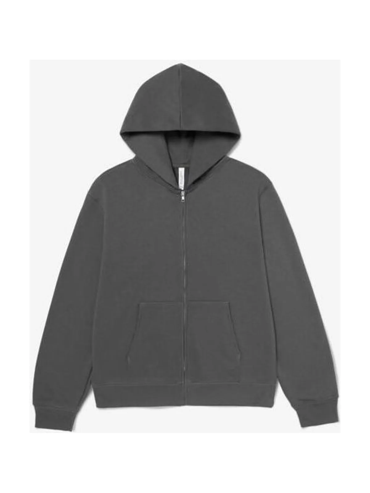 Unisex Heavy Full Zip Hoodie — ASPHALT