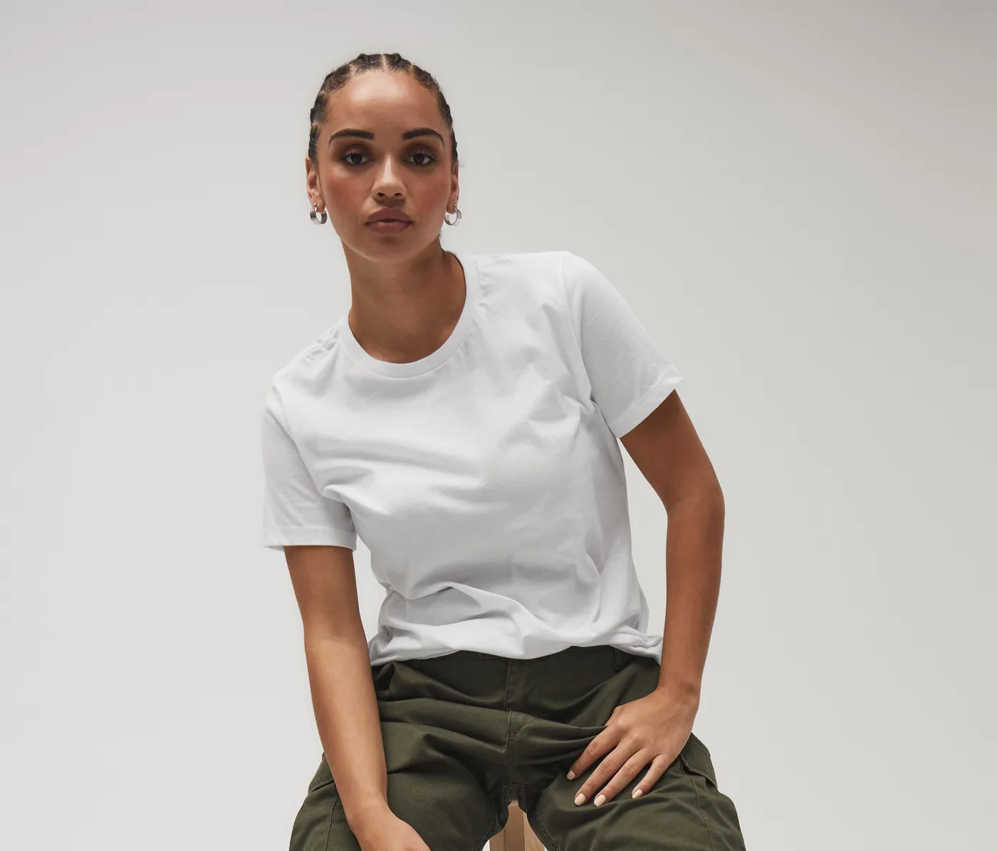 Women's Relaxed Jersey Short Sleeve Tee — customisable T-shirts by Bella+Canvas