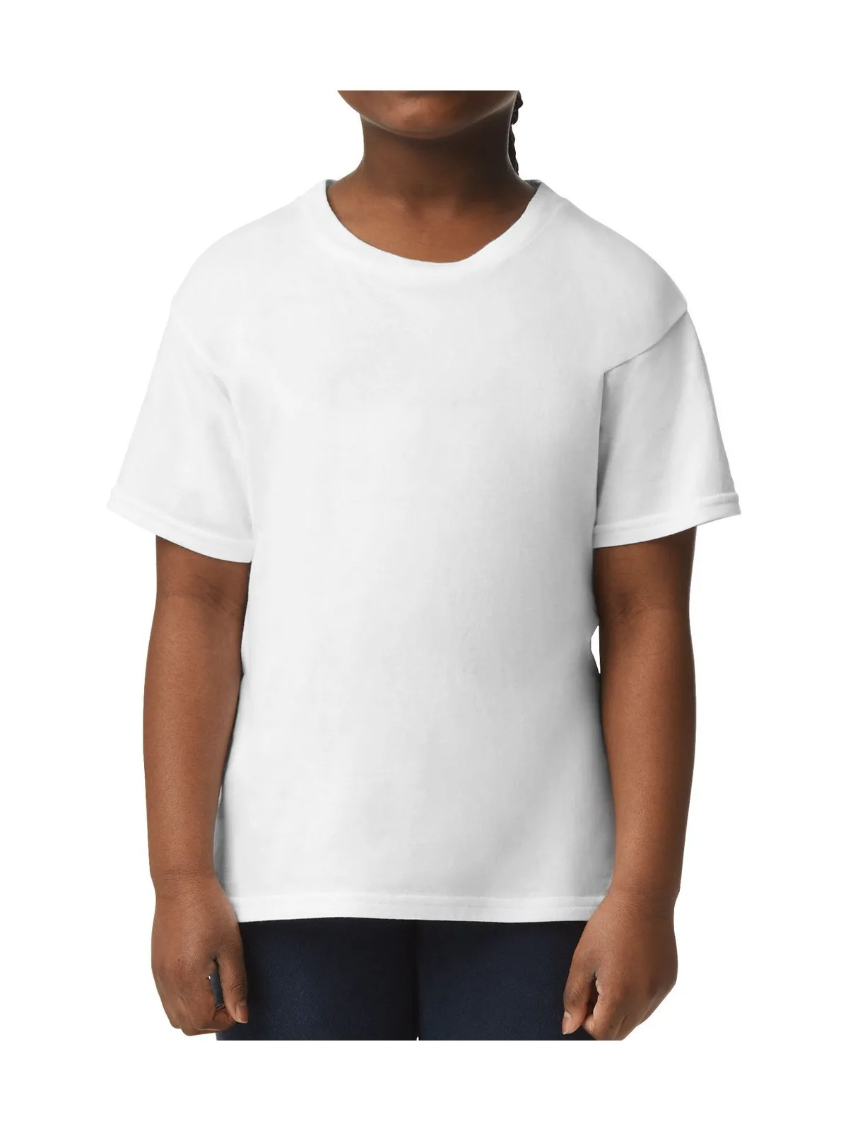 Light Cotton Youth T-Shirt — WHITE