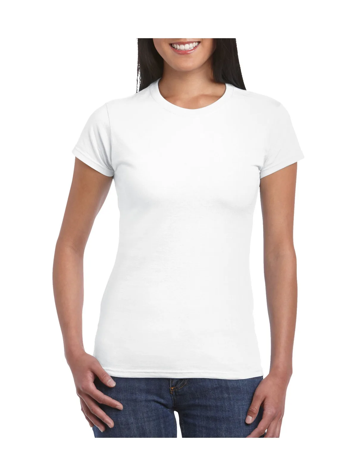 Softstyle Ladies' T-Shirt — WHITE