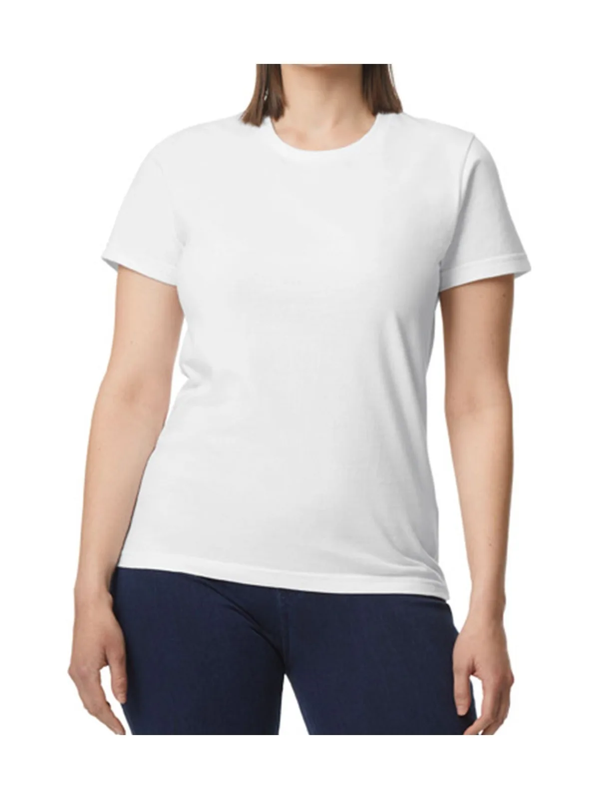 Softstyle Midweight Women's T-Shirt — WHITE