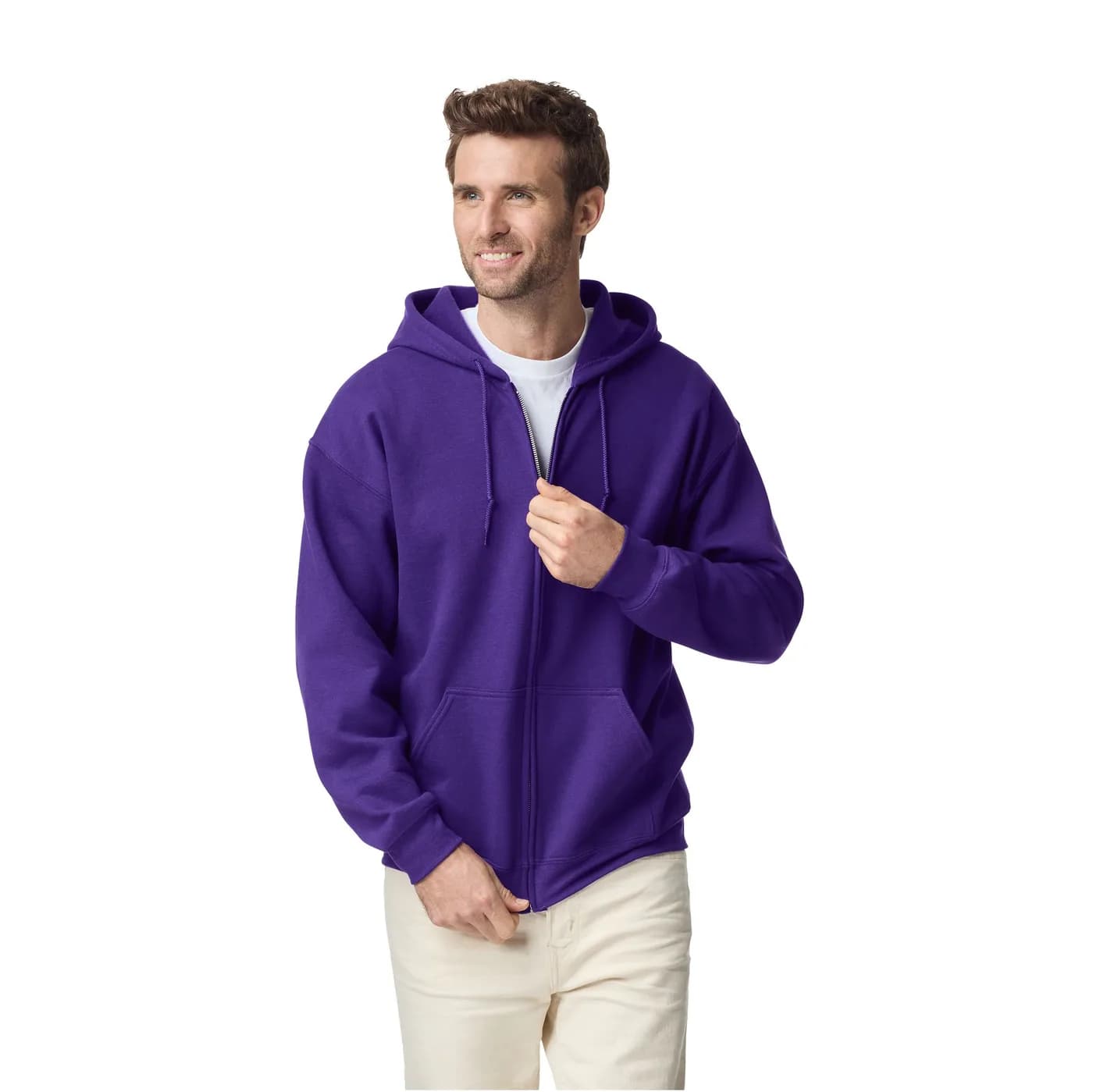 Heavy Blend Adult Full Zip Hooded Sweatshirt — customisable Sweats & hoodies by Gildan