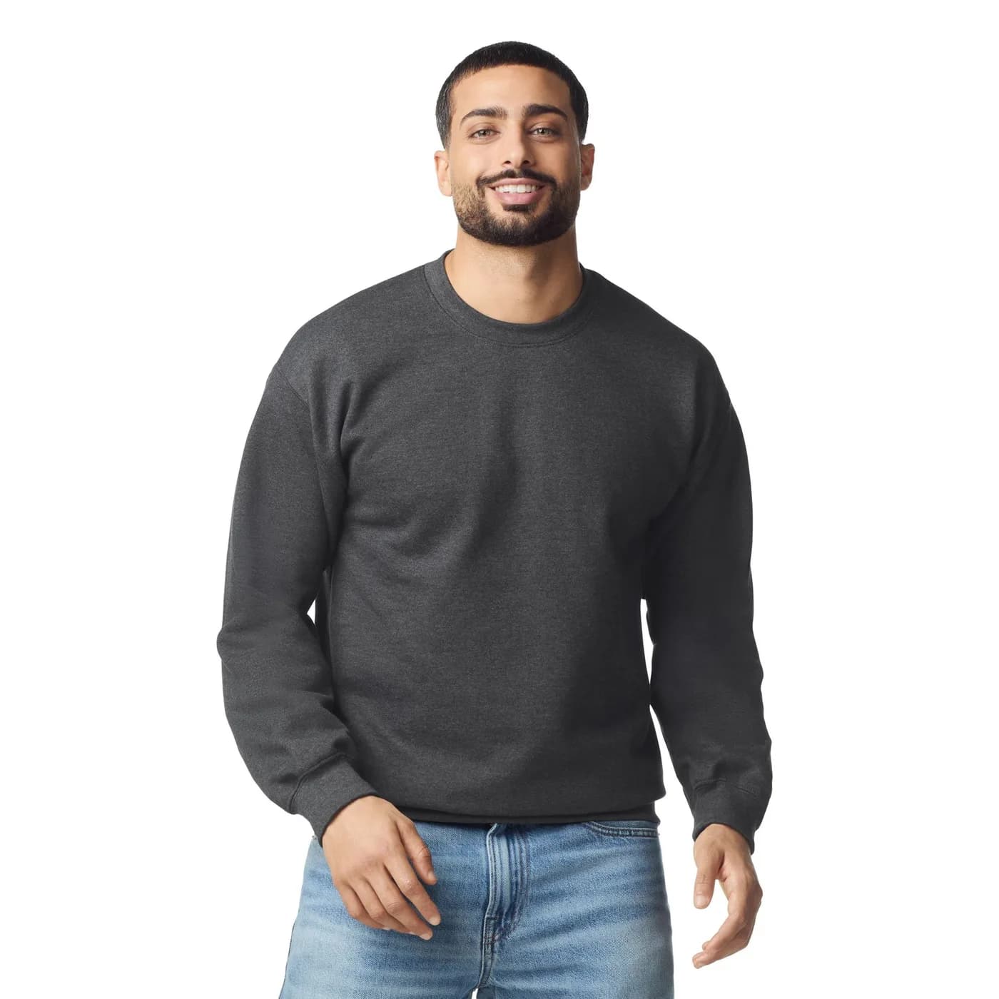 Softstyle Midweight Fleece Adult Crewneck — customisable Sweats & hoodies by Gildan