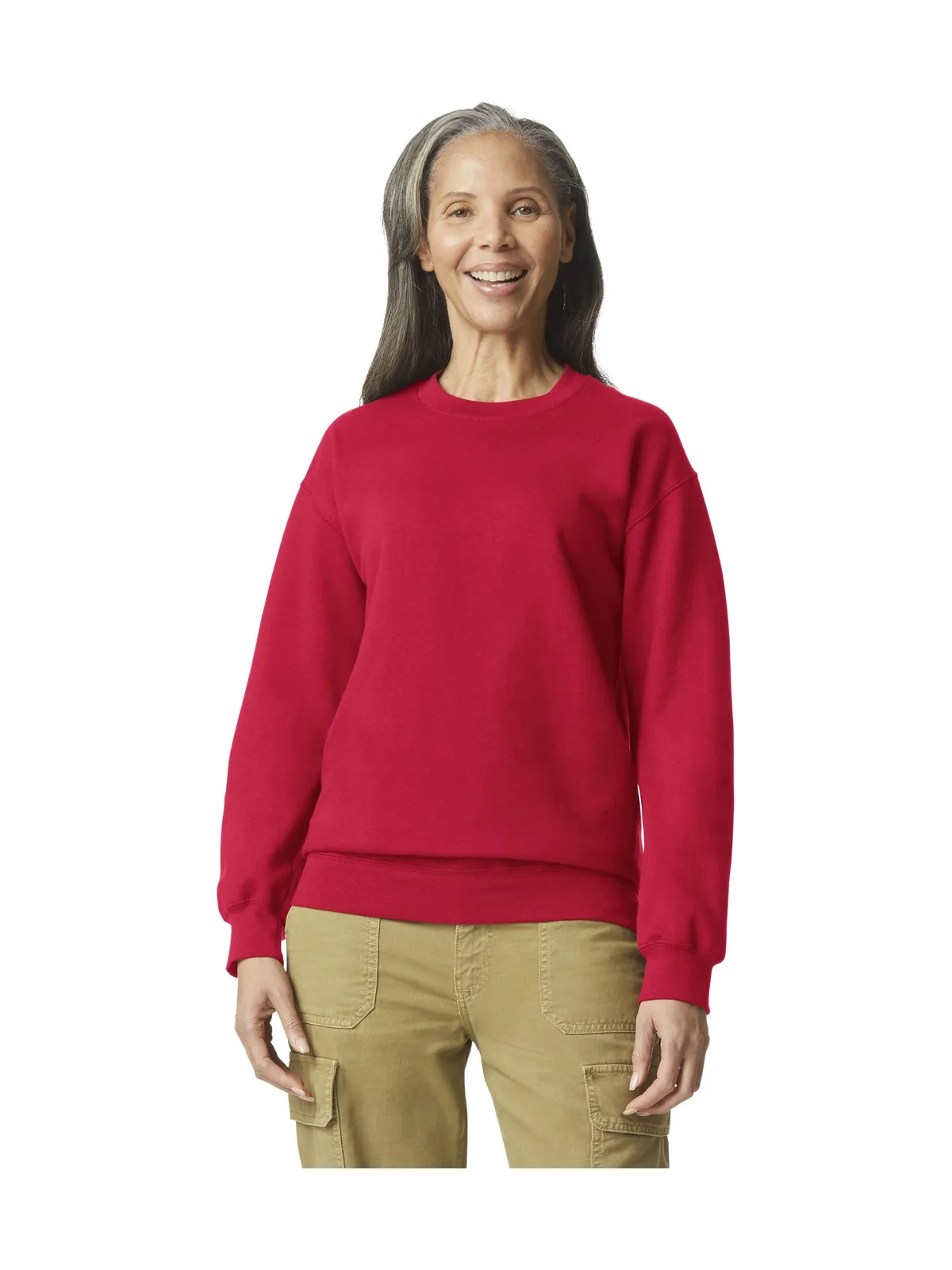 Softstyle Midweight Fleece Adult Crewneck — Sweats & hoodies Gildan à personnaliser