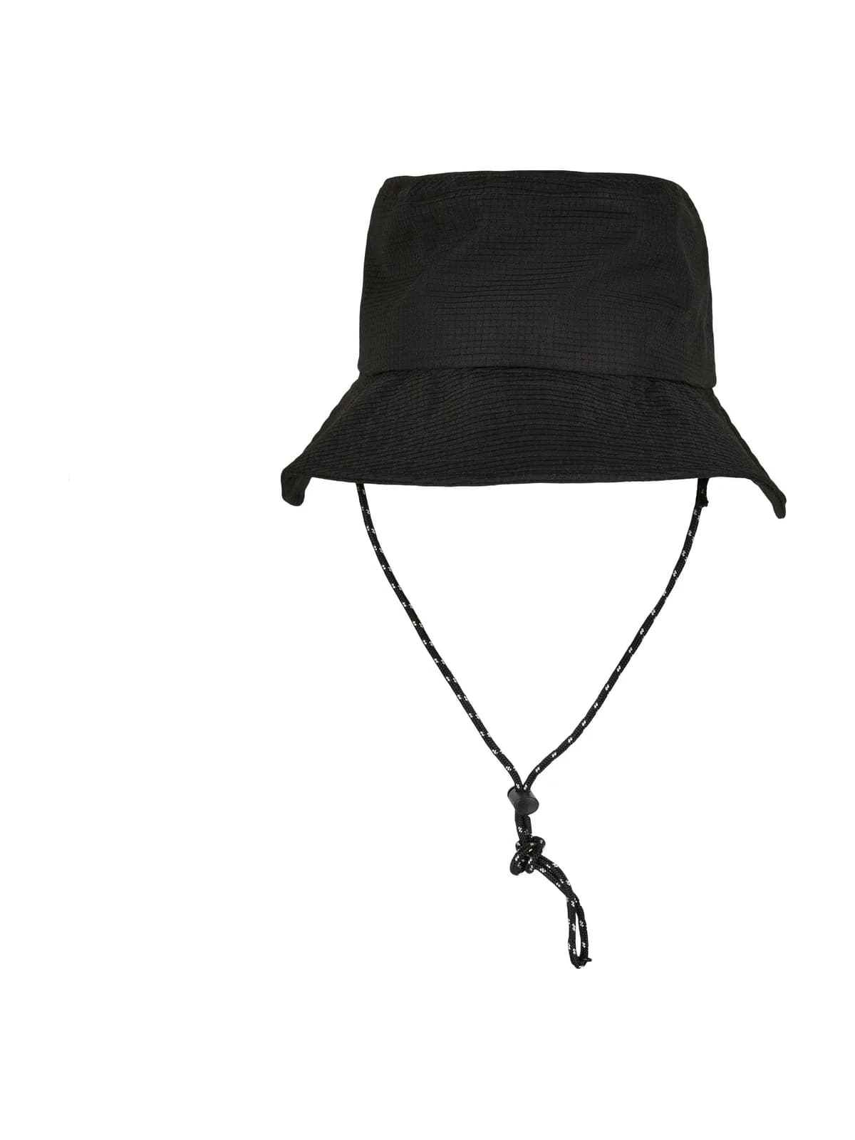 Adjustable Flexfit Bucket Hat — BLACK