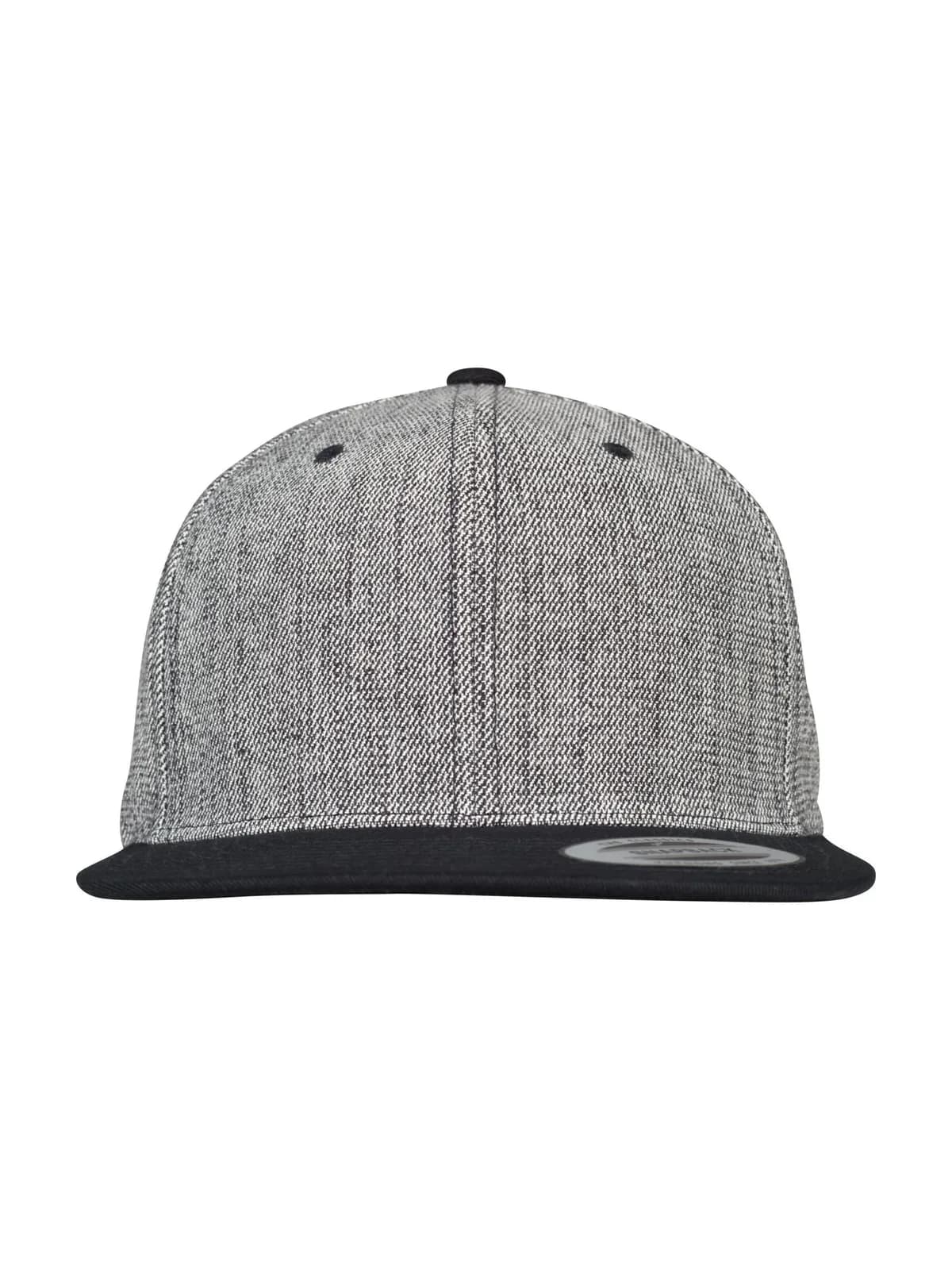 Melange Solid Snapback — Casquettes & chapeaux Flexfit à personnaliser