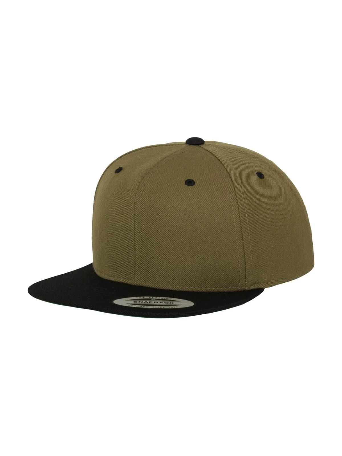 Classic Snapback 2-Tone — OLIVE/BLACK
