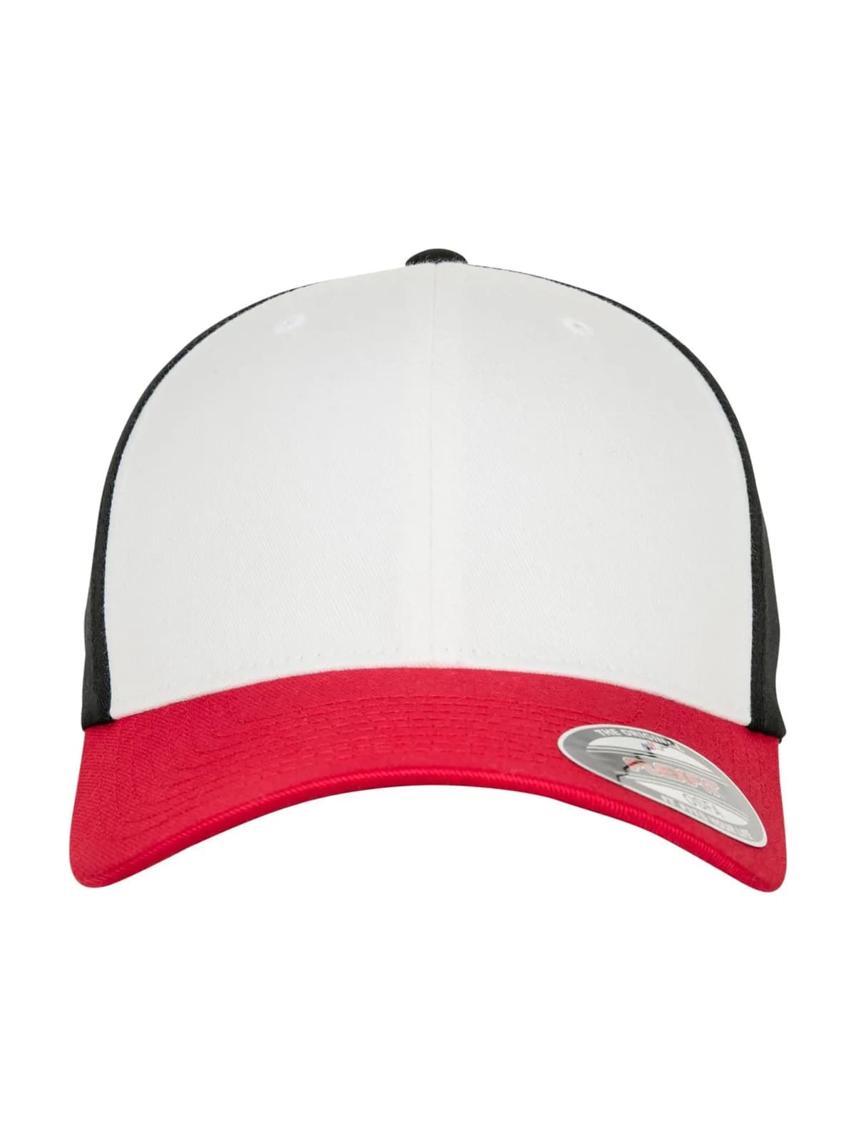 3-Tone Flexfit — RED / WHITE / BLACK