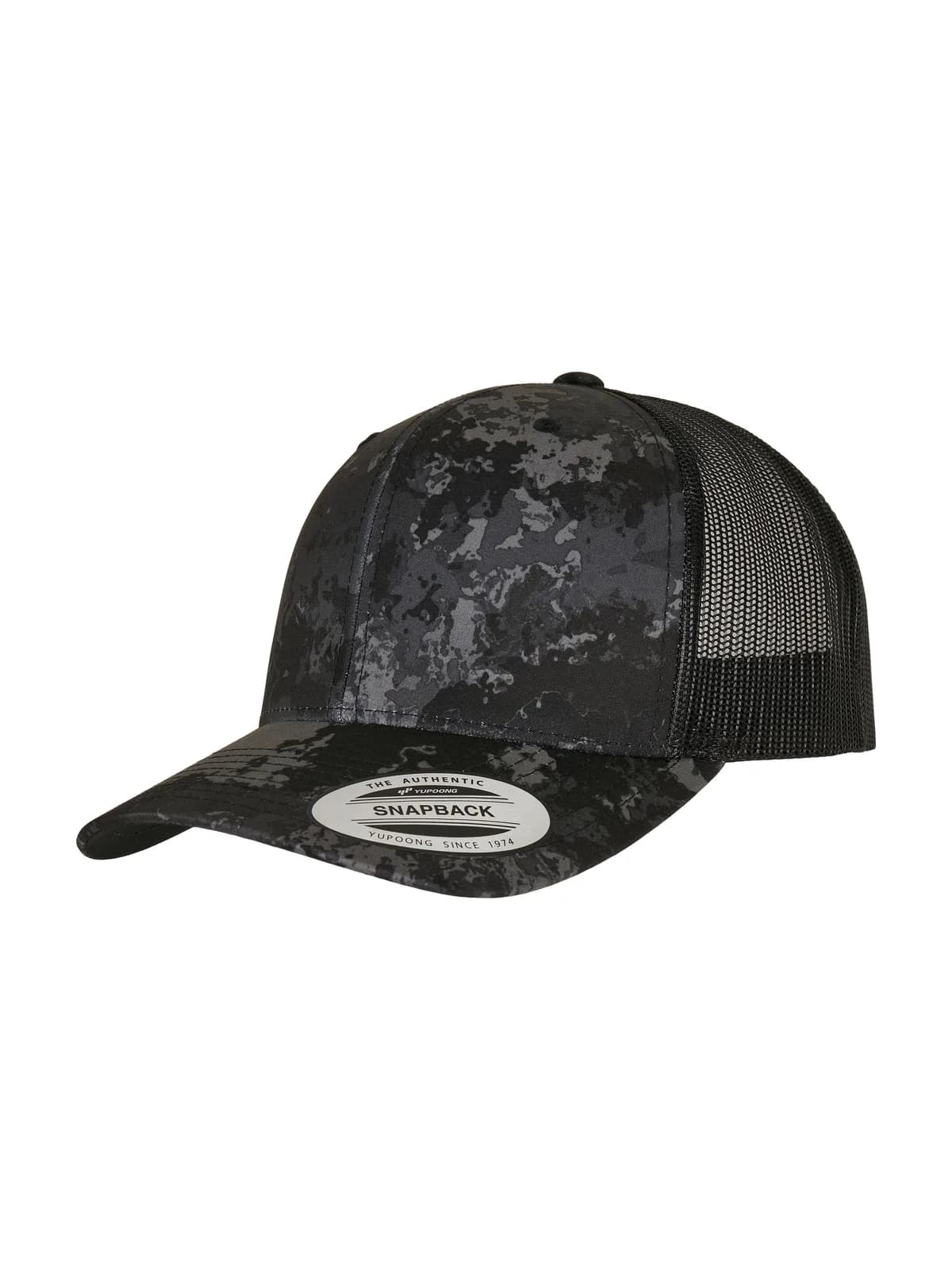 Yp Classics® Veil Camo™ Retro Trucker — POSEIDON BLACK