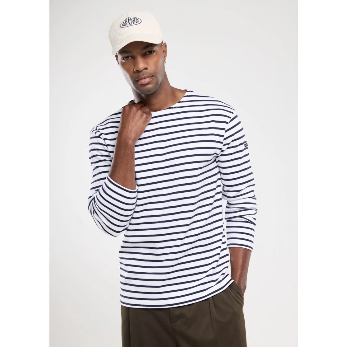 Marinière manches longues "Loctudy" — T-shirts Armor Lux à personnaliser
