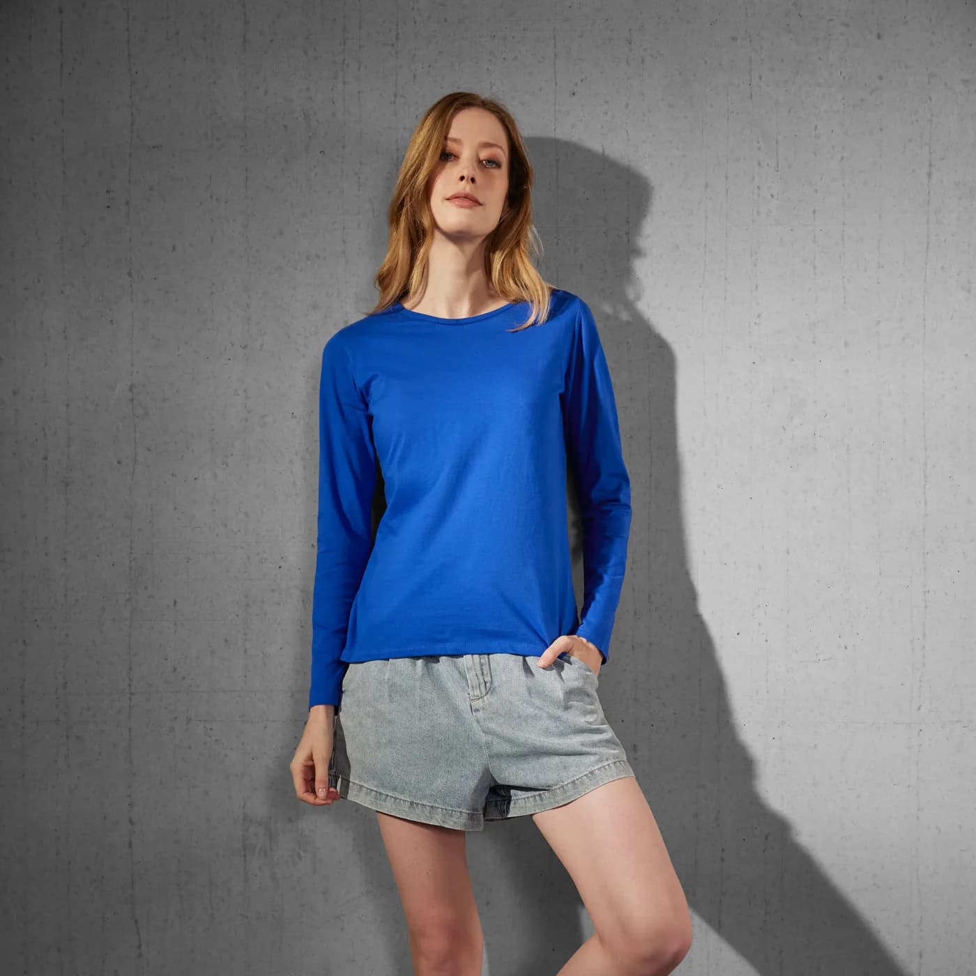 #E150 Women Lsl — T-shirts B&C à personnaliser
