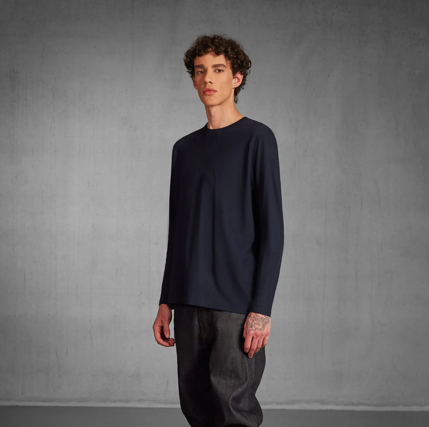 #E190 Men Lsl — T-shirts B&C à personnaliser