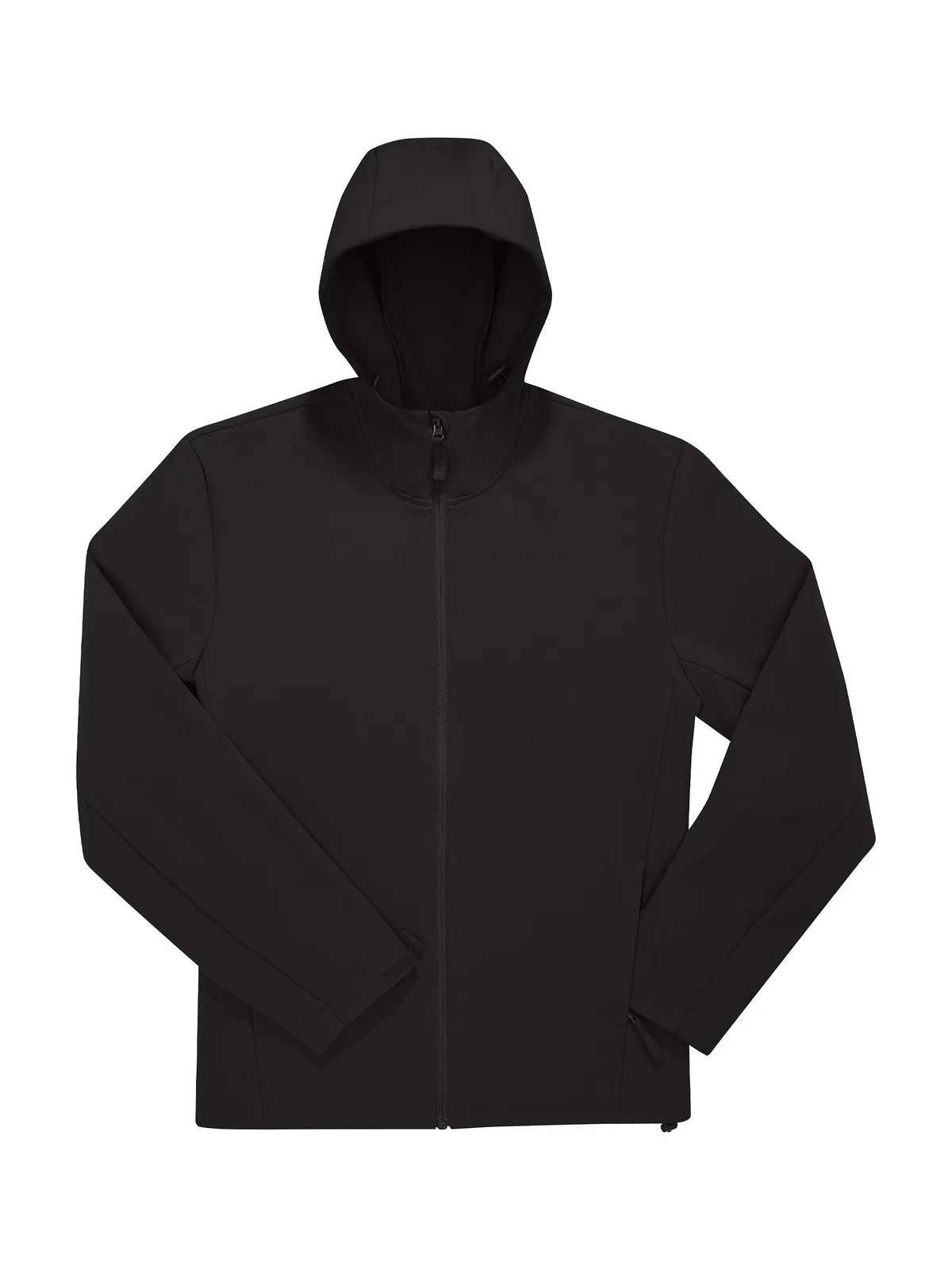 Reset Hooded Softshell — BLACK