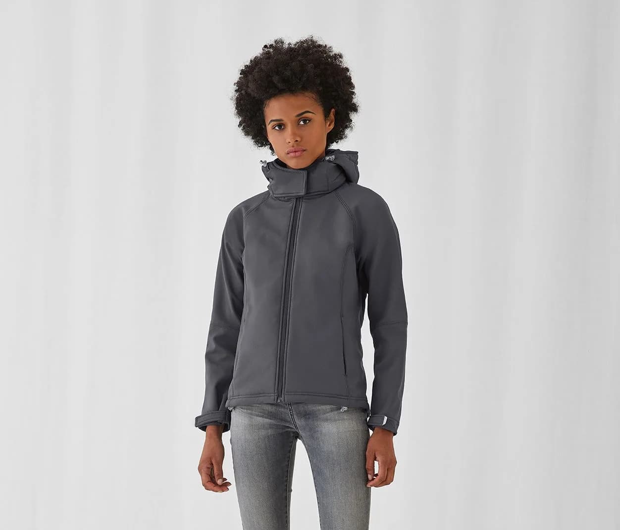 Hooded Softshell Women — Vestes & extérieur B&C à personnaliser