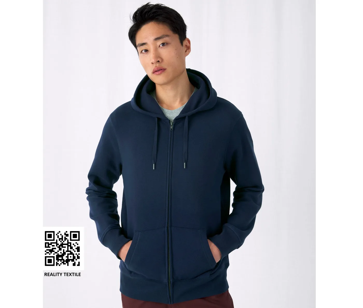 B&c King Zipped Hood — Sweats & hoodies B&C à personnaliser