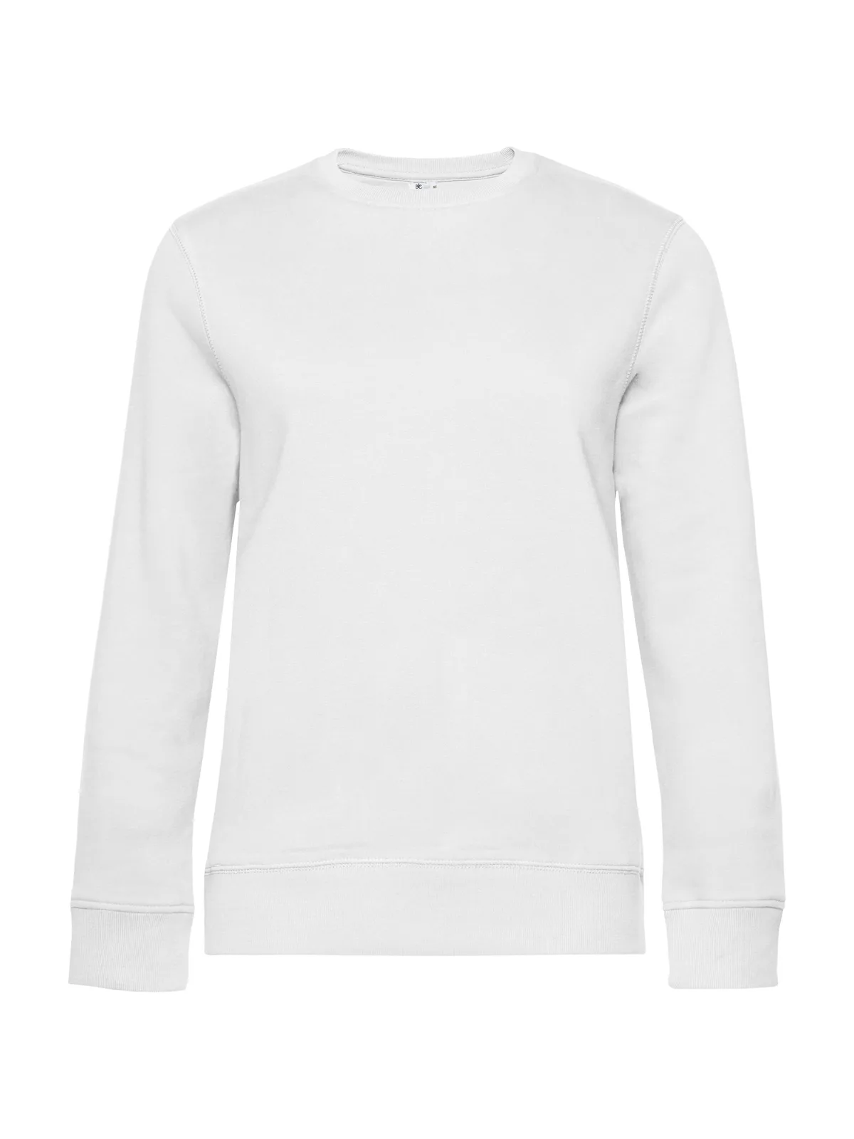 B&c Queen Crew Neck — WHITE