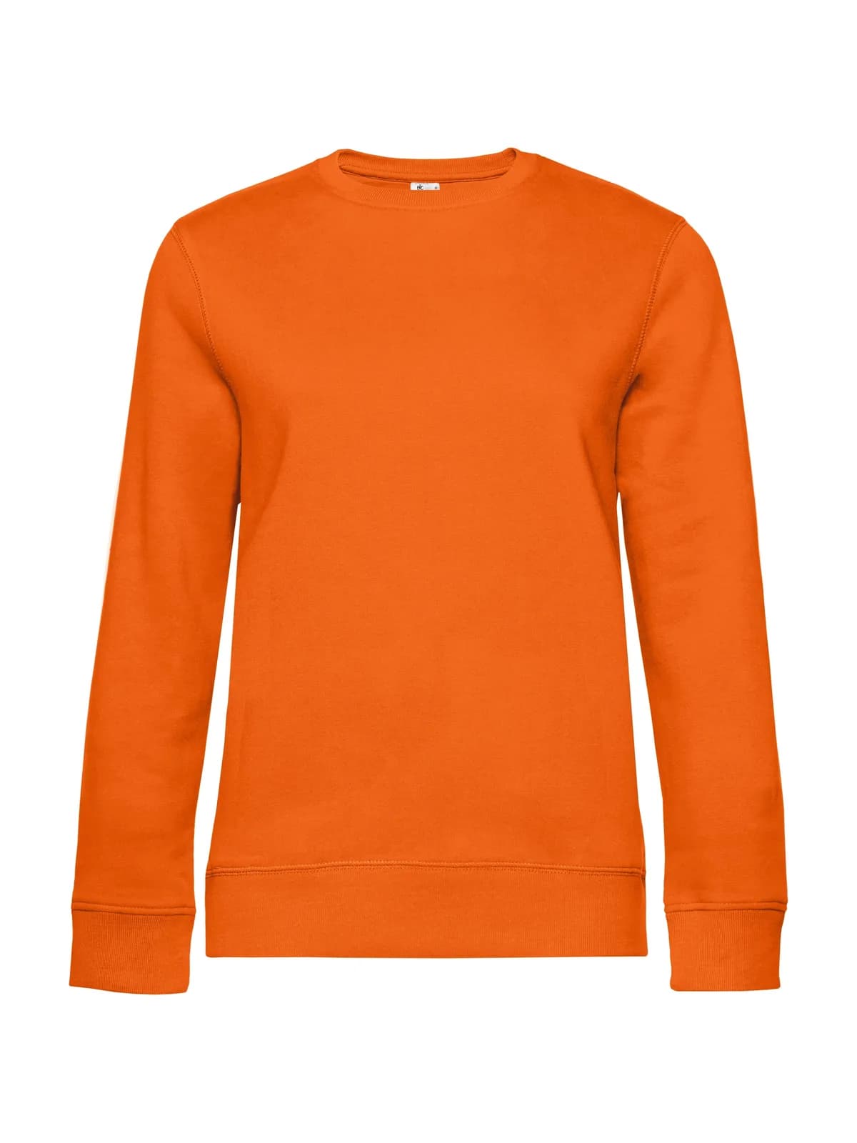 B&c Queen Crew Neck — PURE ORANGE