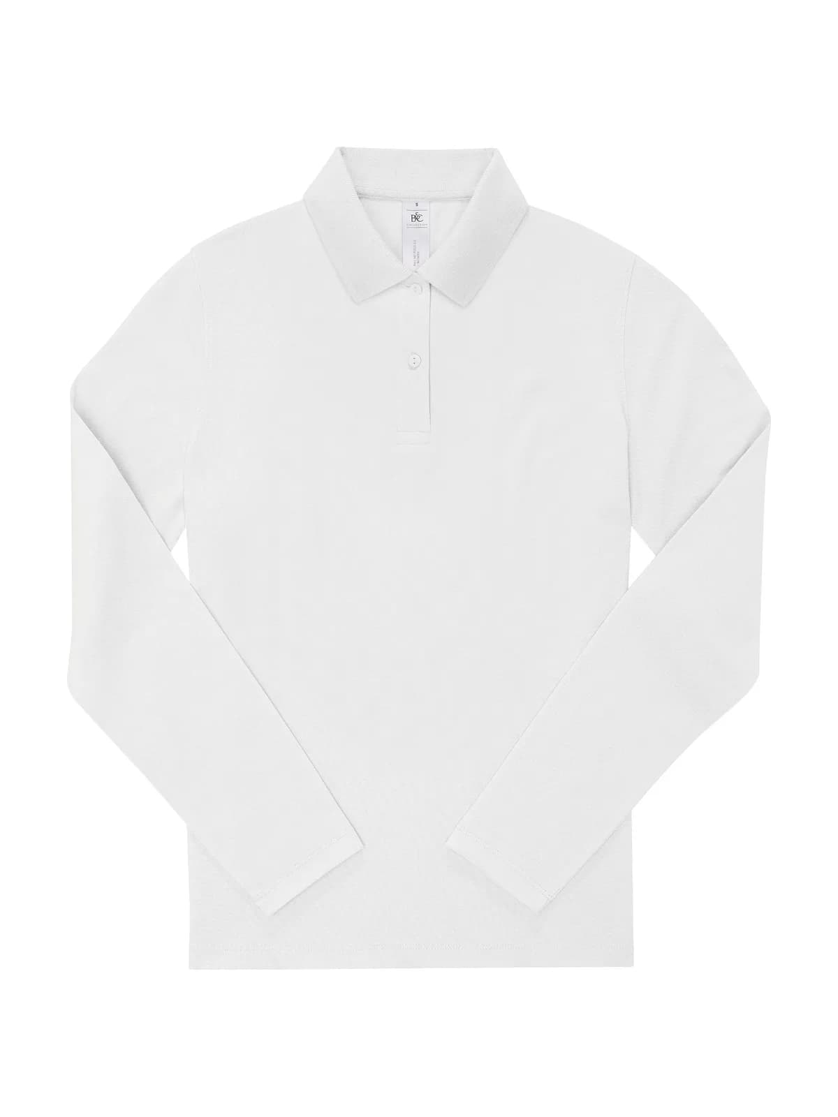 B&c My Polo 210 Lsl /Women — WHITE