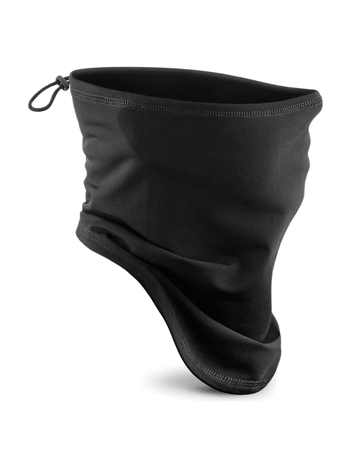Softshell Sports Tech Neck Warmer — BLACK