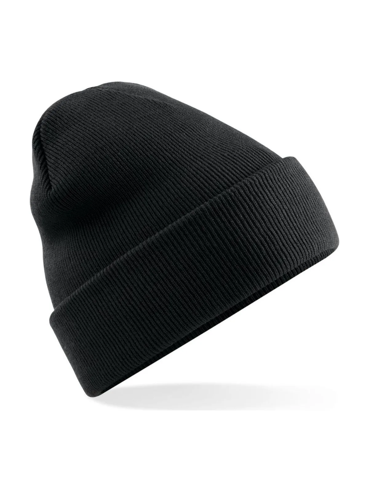Polylana® Original Cuffed Beanie — BLACK