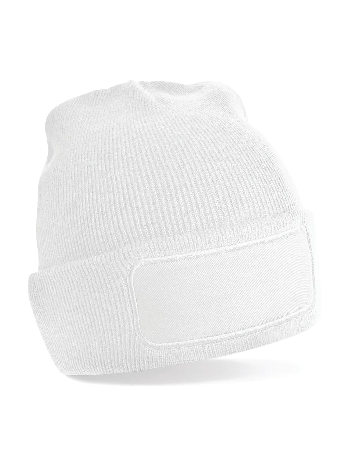 Original Patch Beanie — WHITE