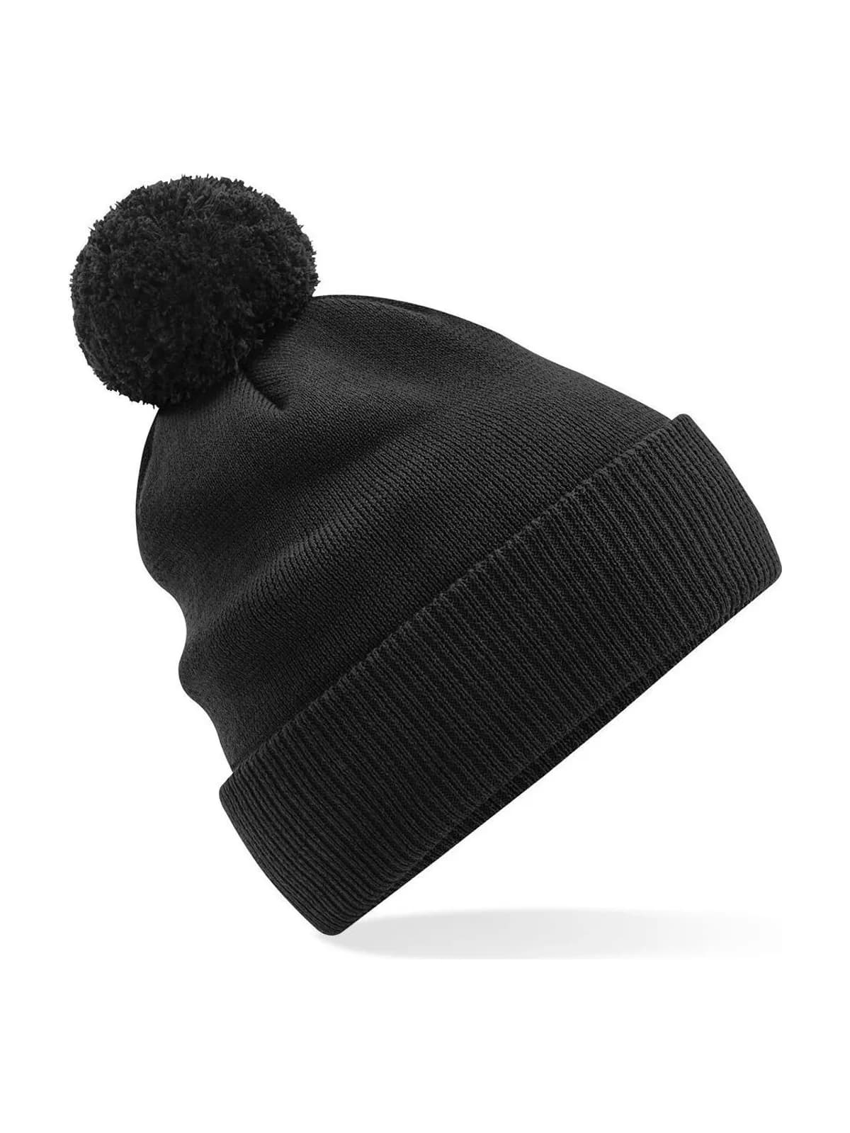 Organic Cotton Snowstar® Beanie — BLACK