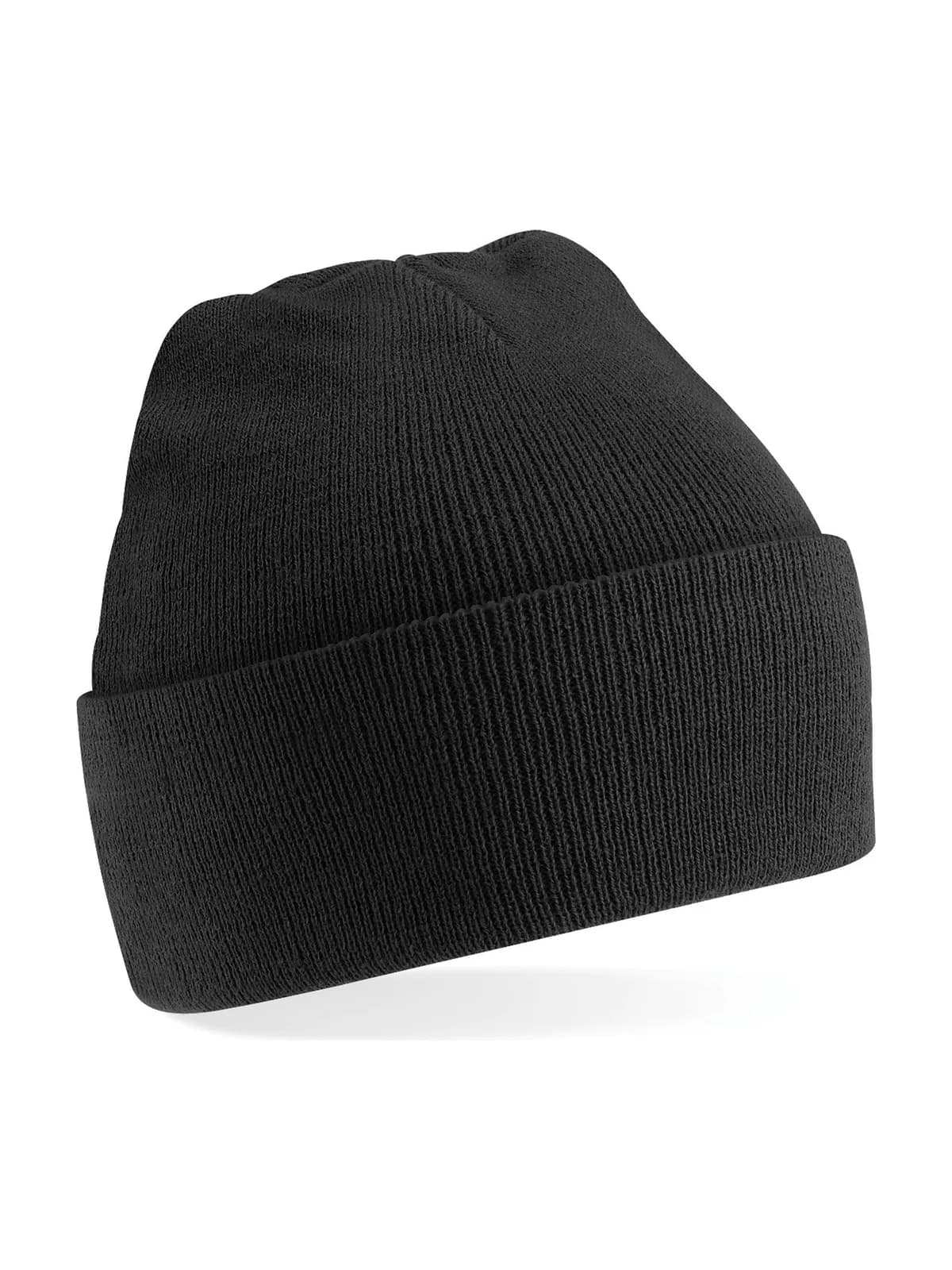 Junior Original Cuffed Beanie — BLACK