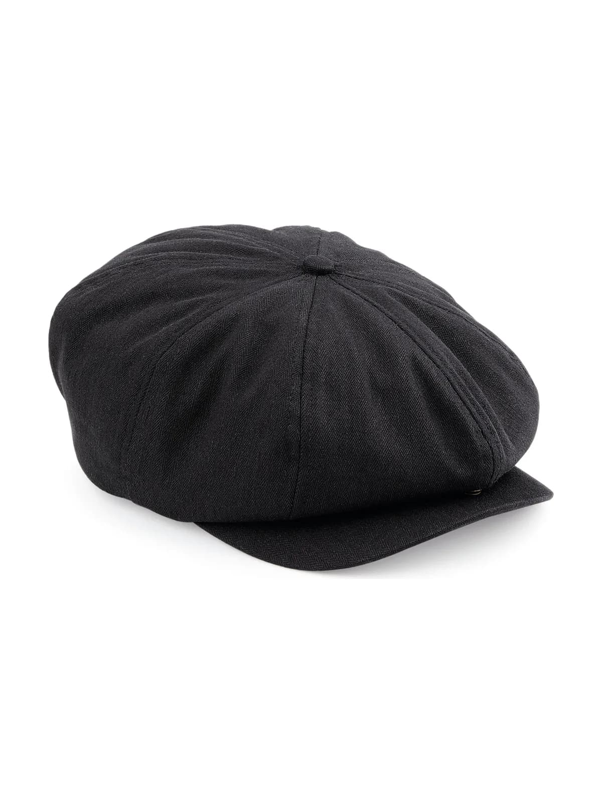 Newsboy Cap — BLACK