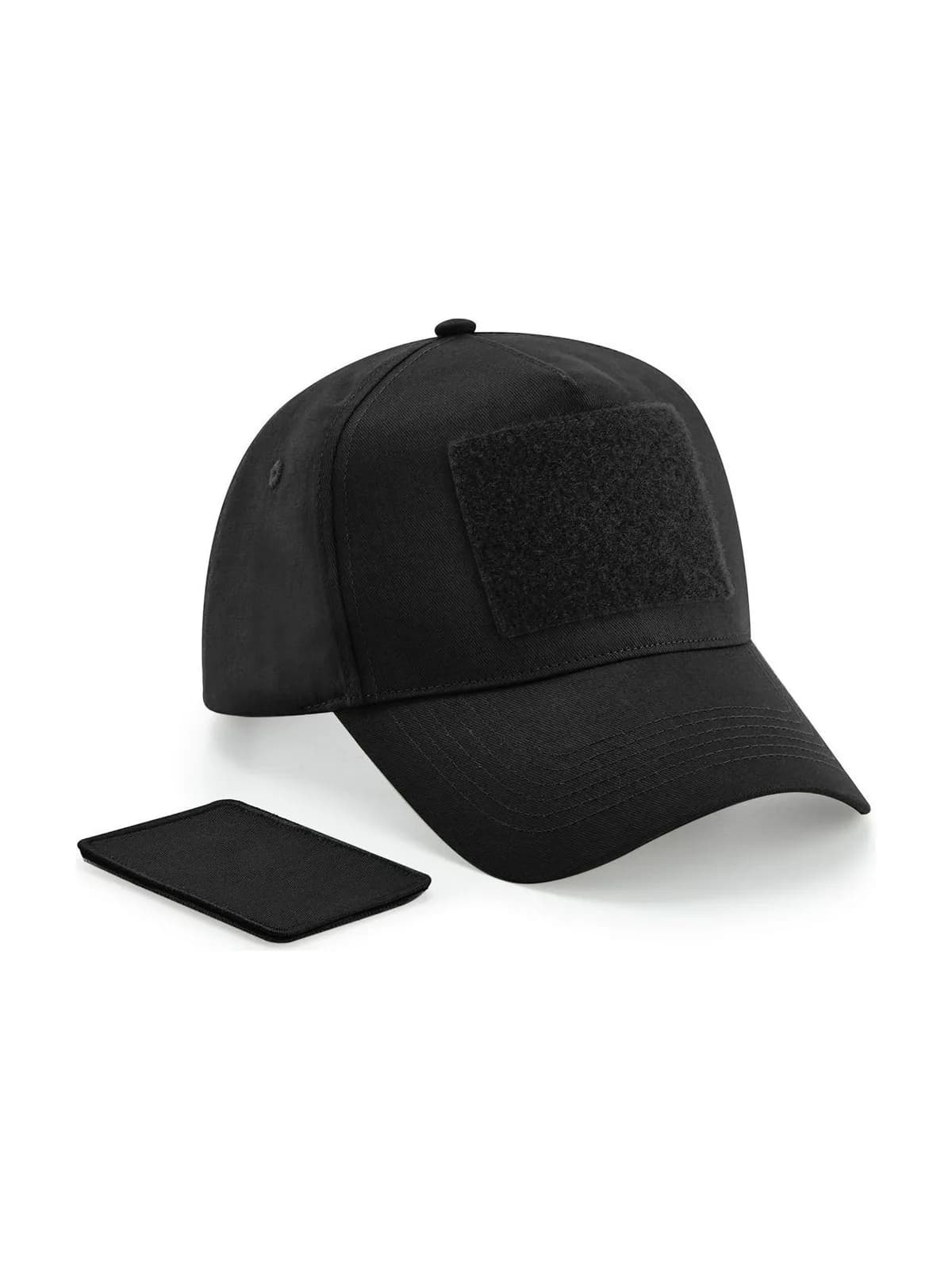 Removable Patch 5 Panel Cap — BLACK