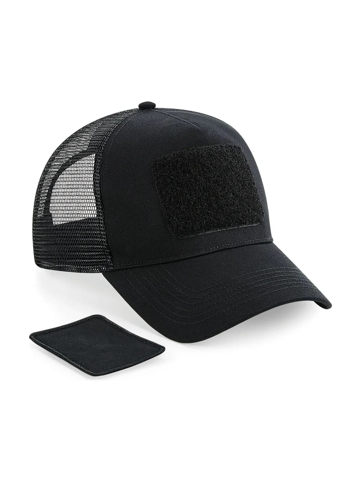 Removable Patch Snapback Trucker — Casquettes & chapeaux Beechfield à personnaliser