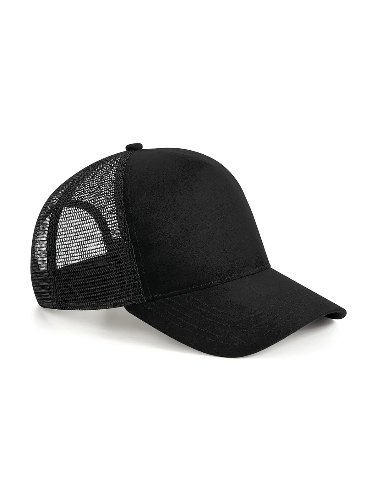 Suede Snapback Trucker — Casquettes & chapeaux Beechfield à personnaliser