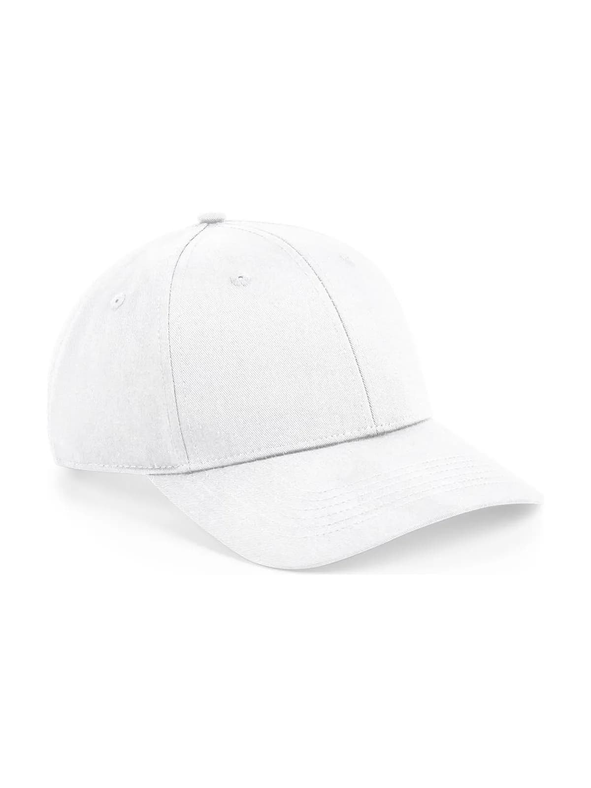 Urbanwear 6 Panel Snapback — WHITE
