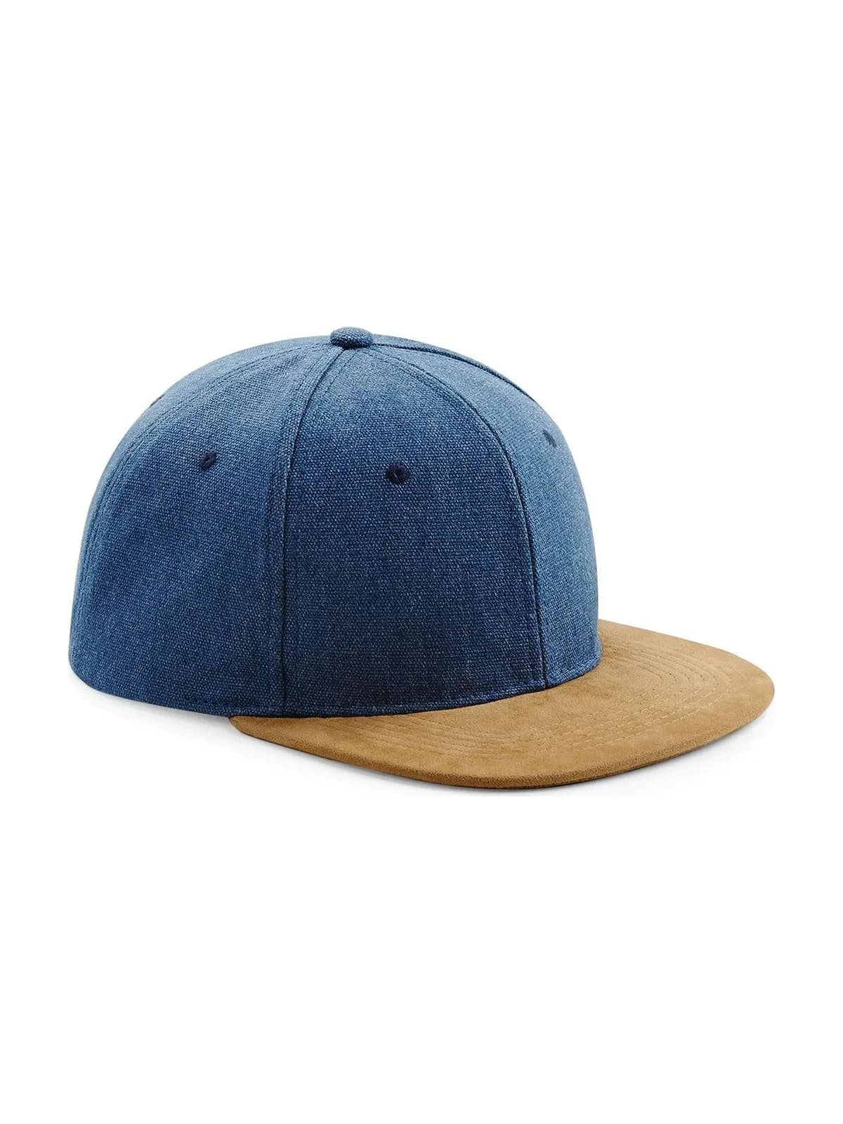 Suede Peak Snapback — Casquettes & chapeaux Beechfield à personnaliser